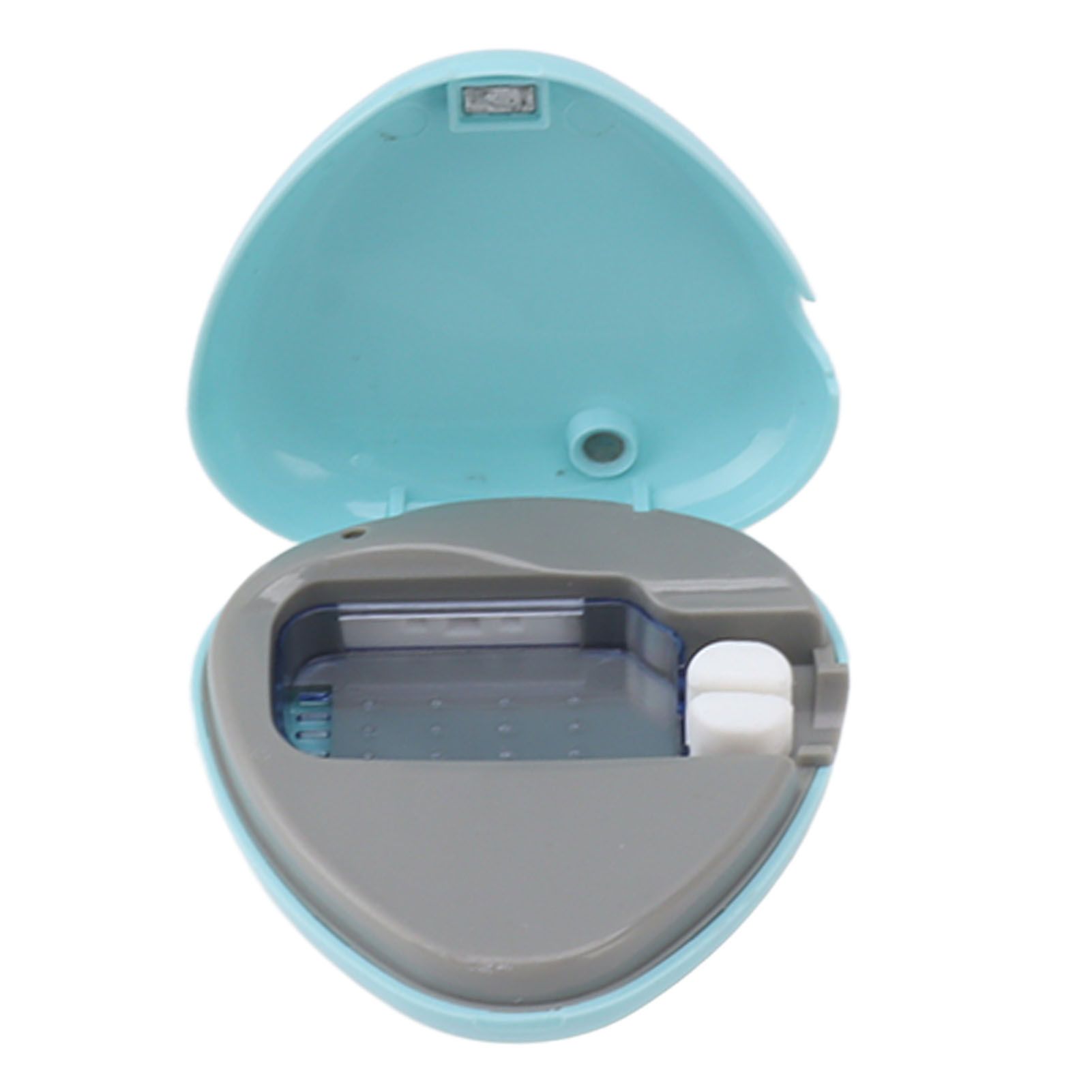 Toothbrush Sanitizer Portable Rechargeable Toothbrush Cleaner Holder Travel Home Toothbrush Case Blue - Image 5