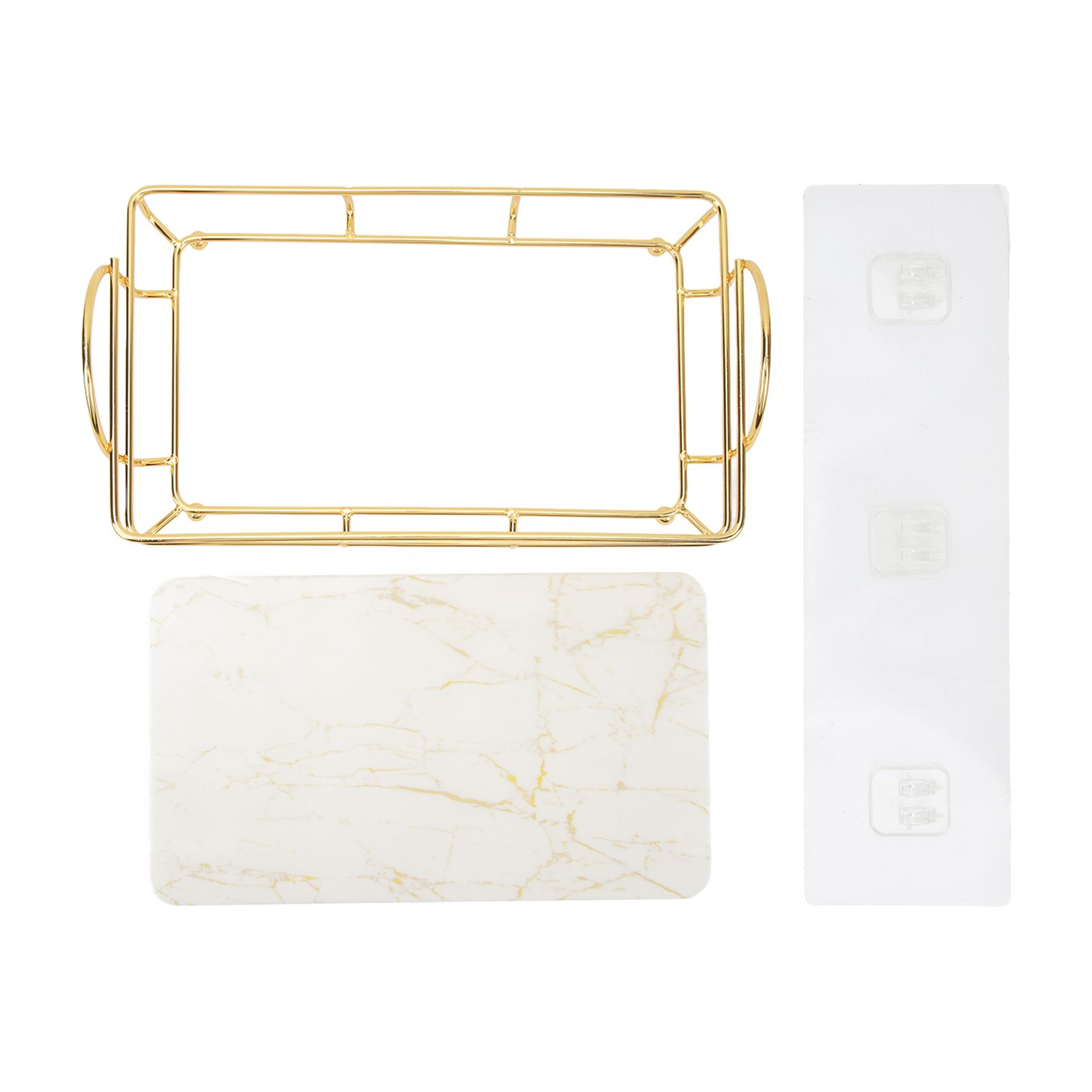 Countertop Organizer Cosmetics Storage Shelf Rack Home Decoration for Bathroom Bedroom - Image 1
