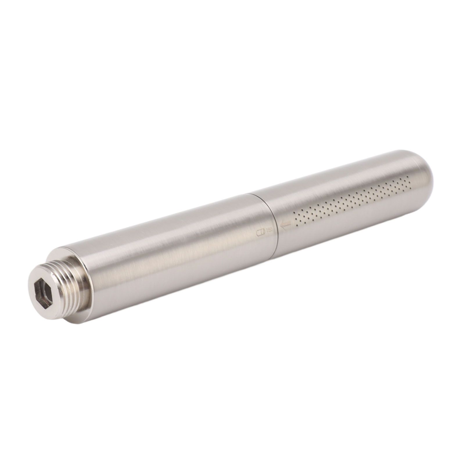 Pressurized Shower Nozzle Full Copper Shower Head Detachable Shower Head Handheld Showerhead Wire Drawing - Image 1