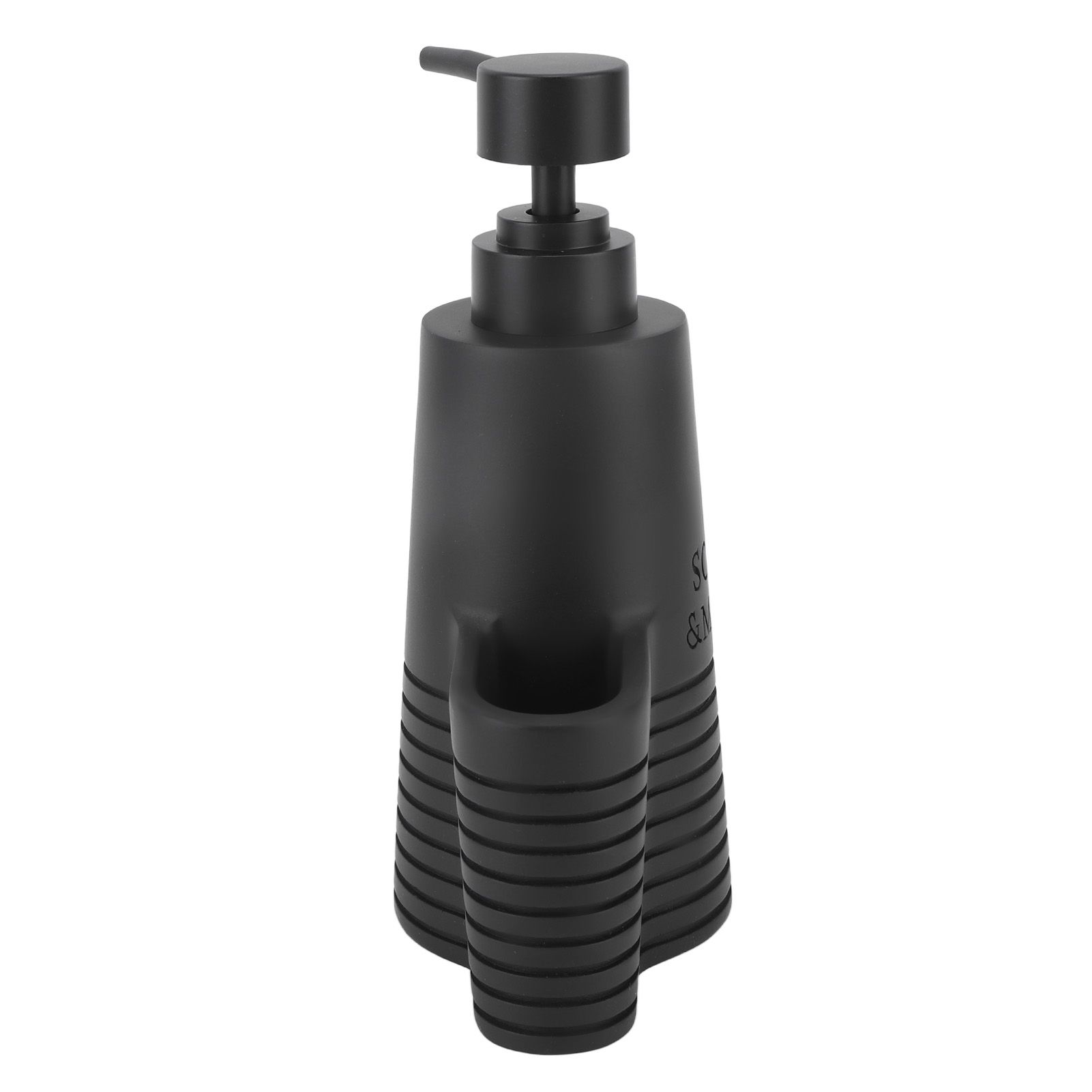 Dish Soap Dispenser Stainless Steel Washing Up Liquid Dispenser with Cleaning Brush for Kitchen - Image 2