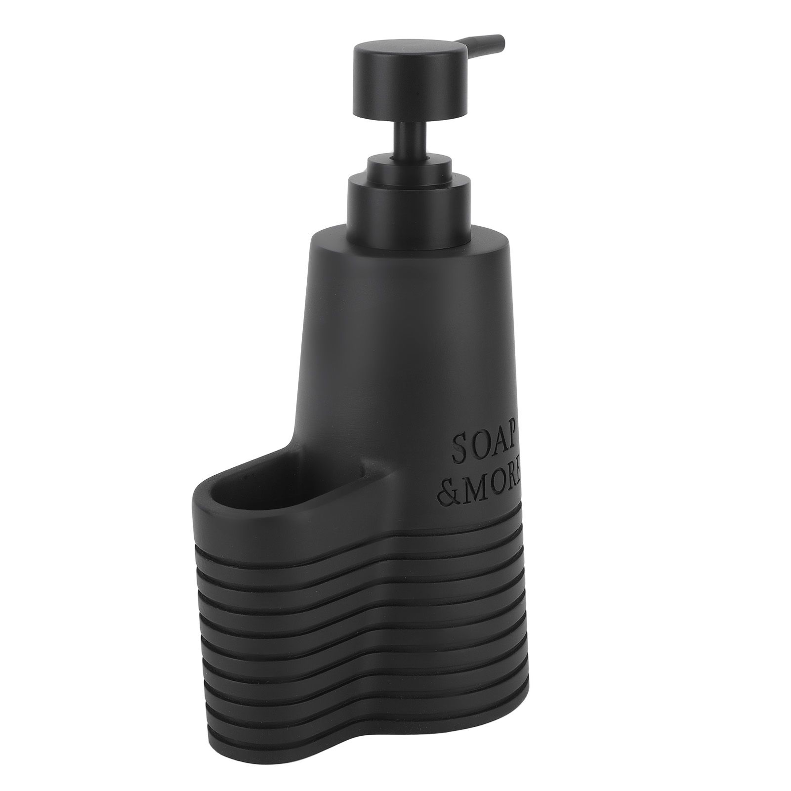 Dish Soap Dispenser Stainless Steel Washing Up Liquid Dispenser with Cleaning Brush for Kitchen - Image 5