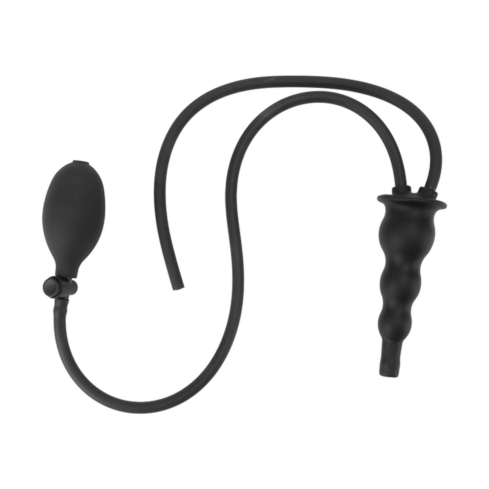 Inflatable Enema Plug Reusable Colon Cleansing Silicone Enema Bulb Anal Douche for Men Women - Image 1