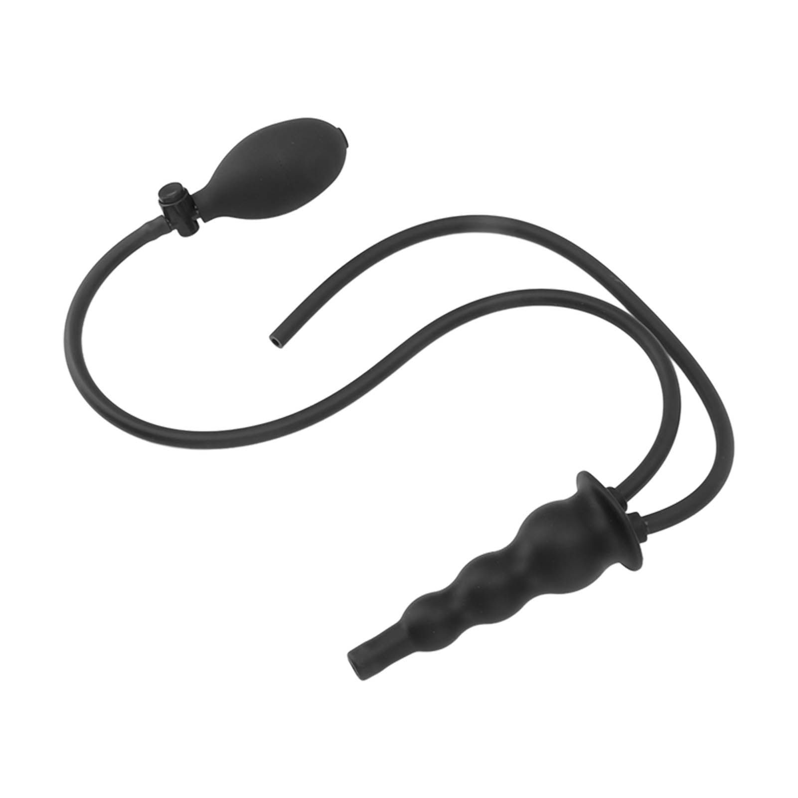 Inflatable Enema Plug Reusable Colon Cleansing Silicone Enema Bulb Anal Douche for Men Women - Image 2