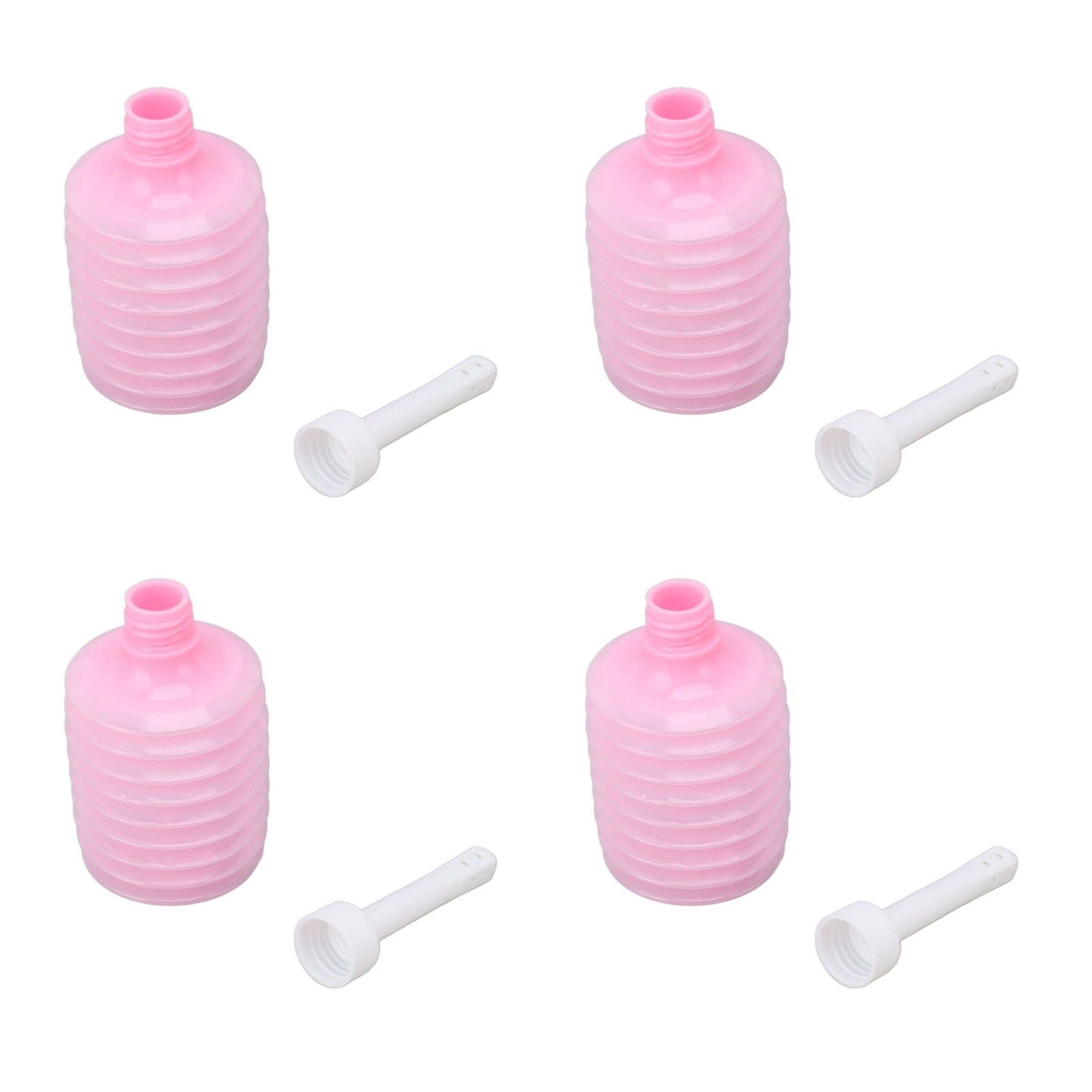 10 Pcs 200ml Enema Bulb Vaginal Douche Anal Douche Enema Water Bottle Disposable Enema Applicators Pink - Image 3