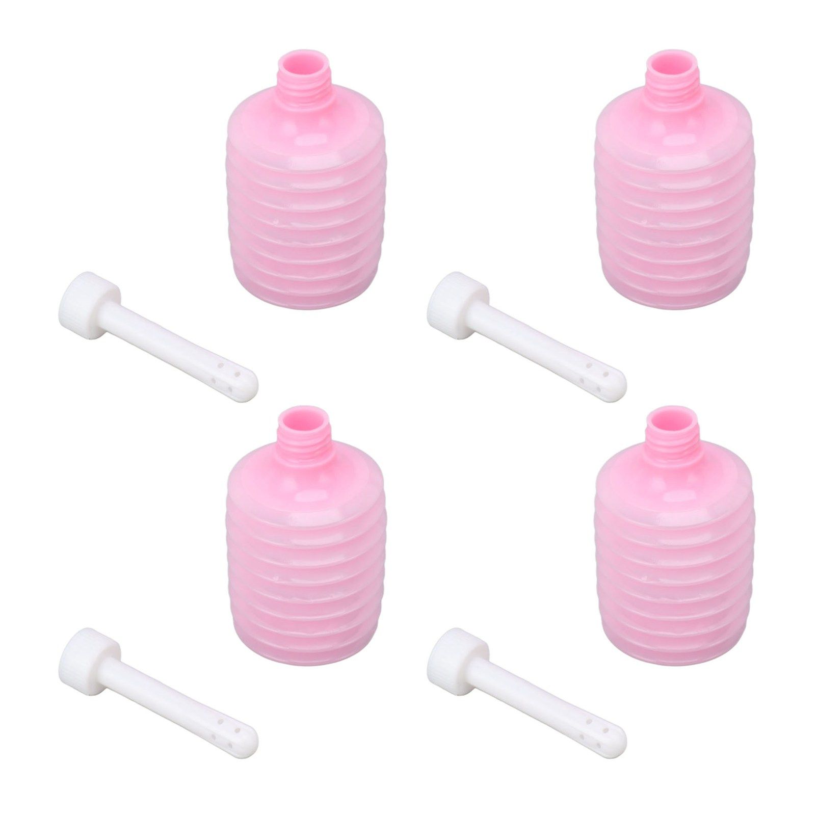 10 Pcs 200ml Enema Bulb Vaginal Douche Anal Douche Enema Water Bottle Disposable Enema Applicators Pink - Image 4