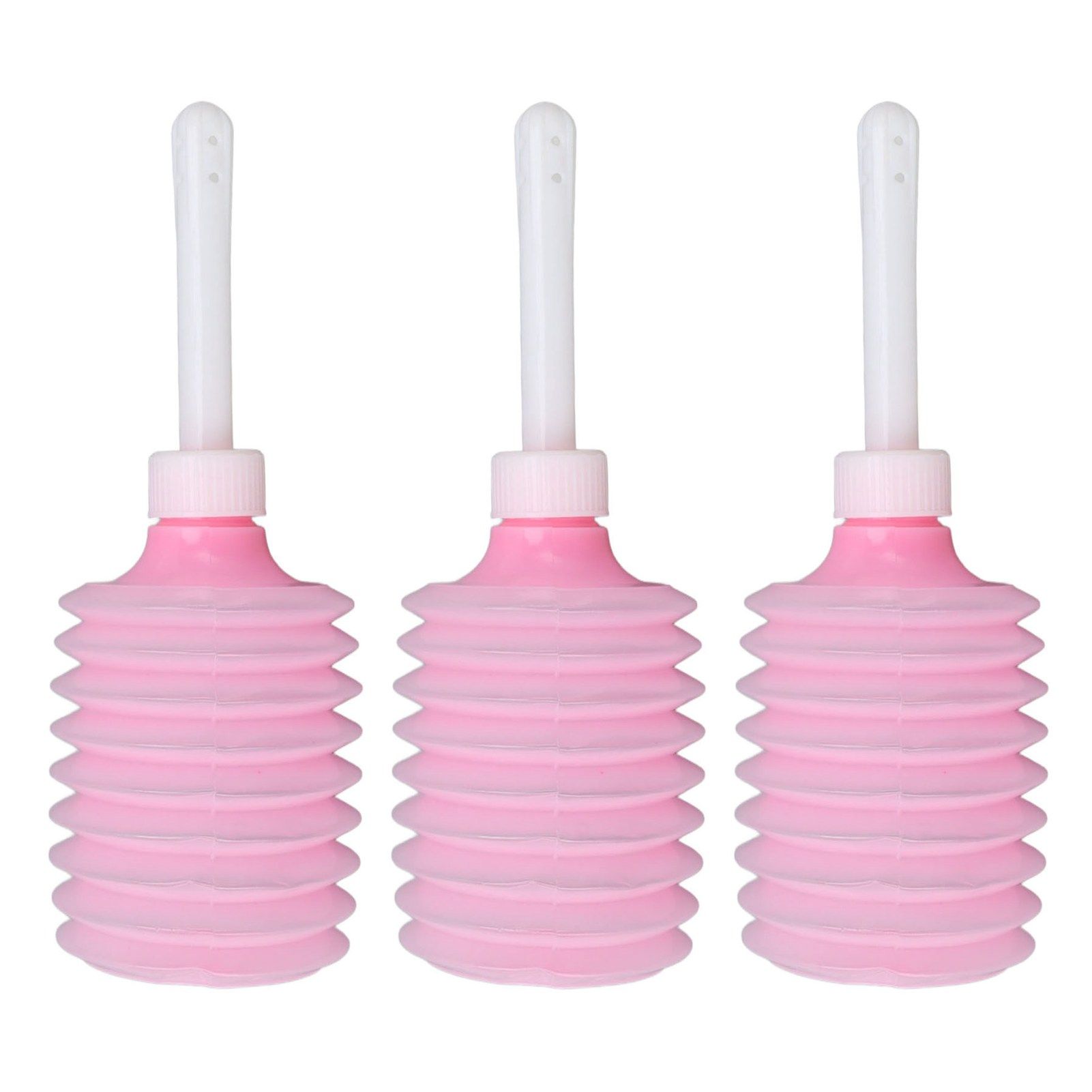 10 Pcs 200ml Enema Bulb Vaginal Douche Anal Douche Enema Water Bottle Disposable Enema Applicators Pink - Image 7