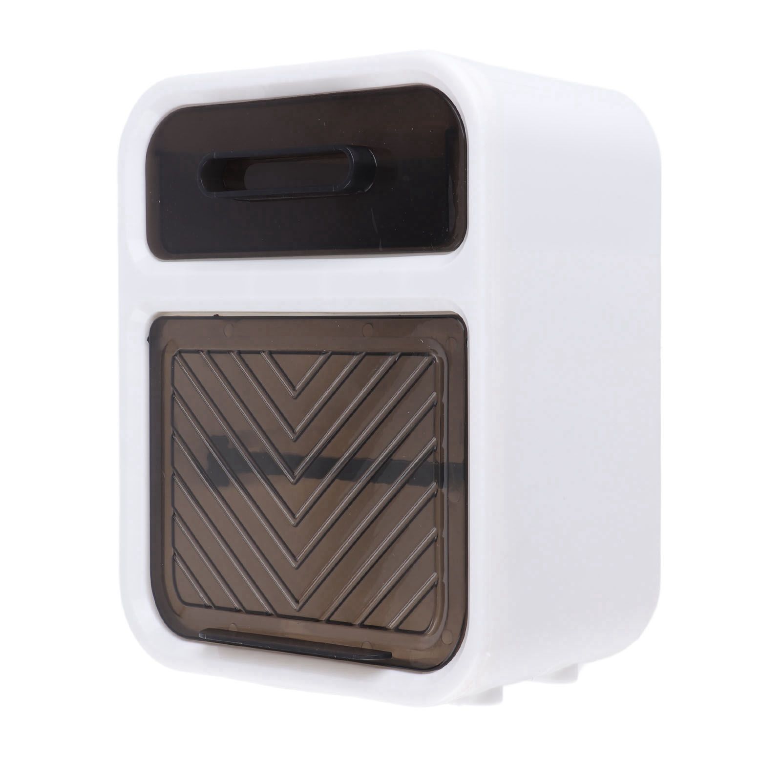 Wall Mounted Tissue Box Large Capacity Waterproof Stylish Decorative Practical Toilet Paper Storage Box for Home Bathroom Fresh White - Image 5