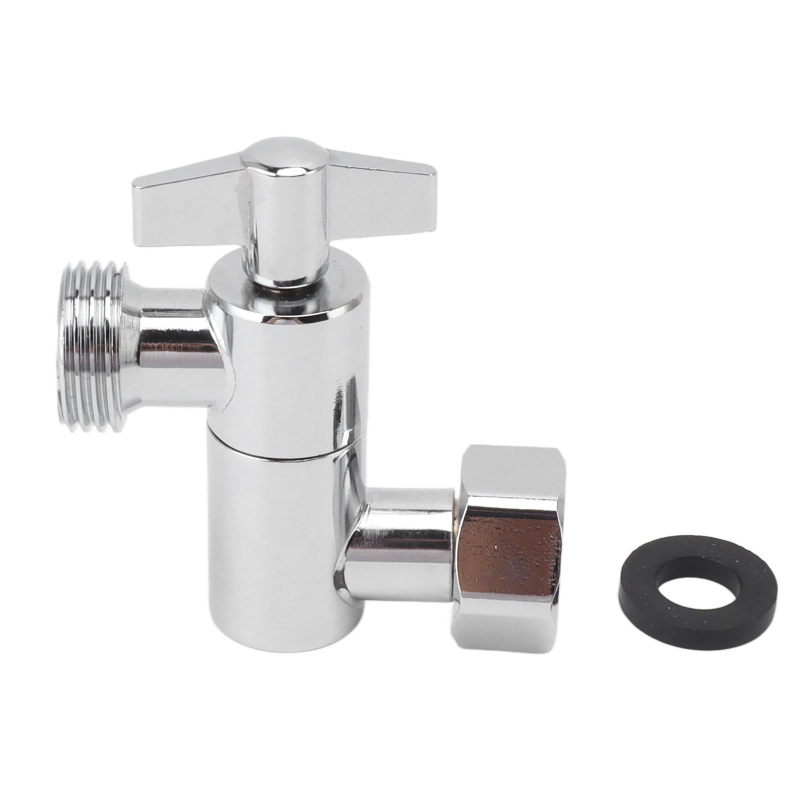 Shower Angle Adapter All Copper 135 Degree Universal Connection Shower Head Extension Adapter Handhold Shower Elbow for Bathroom - Image 1