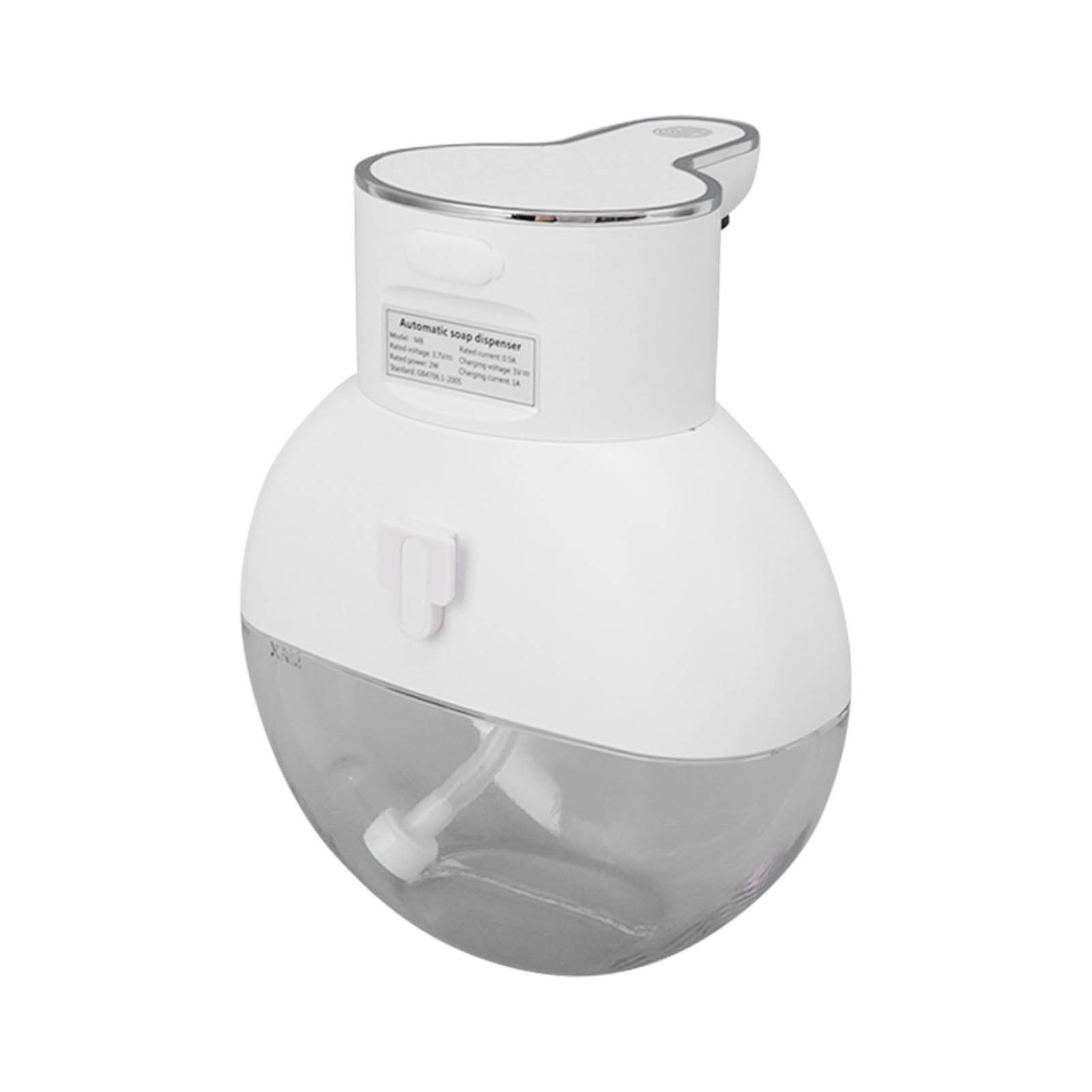 Automatic Soap Dispenser Touchless Rechargeable IPX5 Waterproof Wall Mounted Induction Soap Dispenser 400ml White Foam - Image 7
