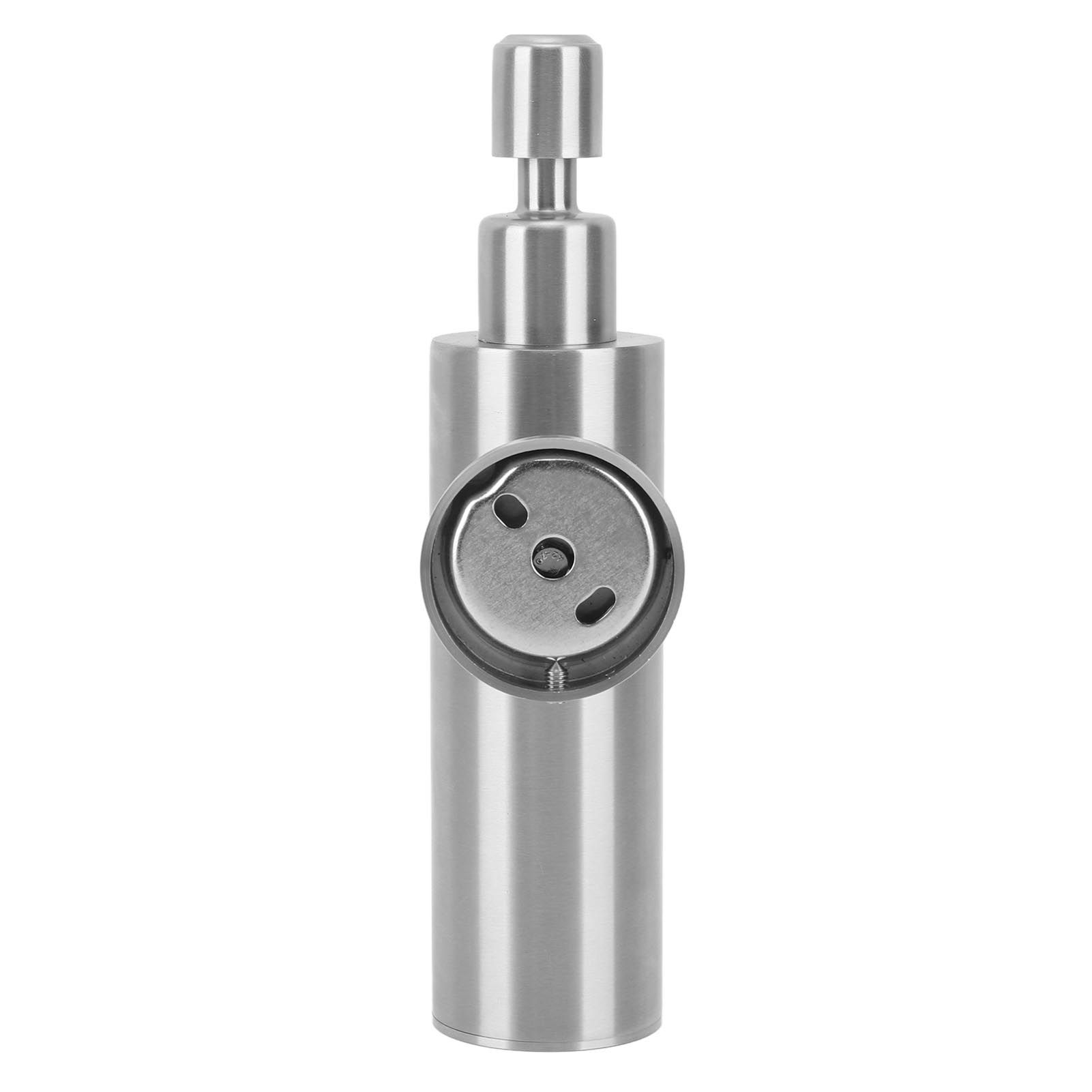 304 Stainless Steel Soap Dispenser Rustproof Refillable Soap Dispenser Soap Pump Bottle for Kitchen Bathroom Wall Mounted, Round - Image 6