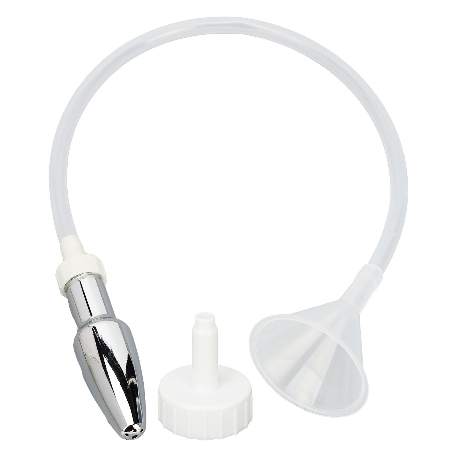 Funnel Hose Enema Cleaning Plug Comfortable Safe Keeping Enema Anal Cleaning Plug for Home - Image 1