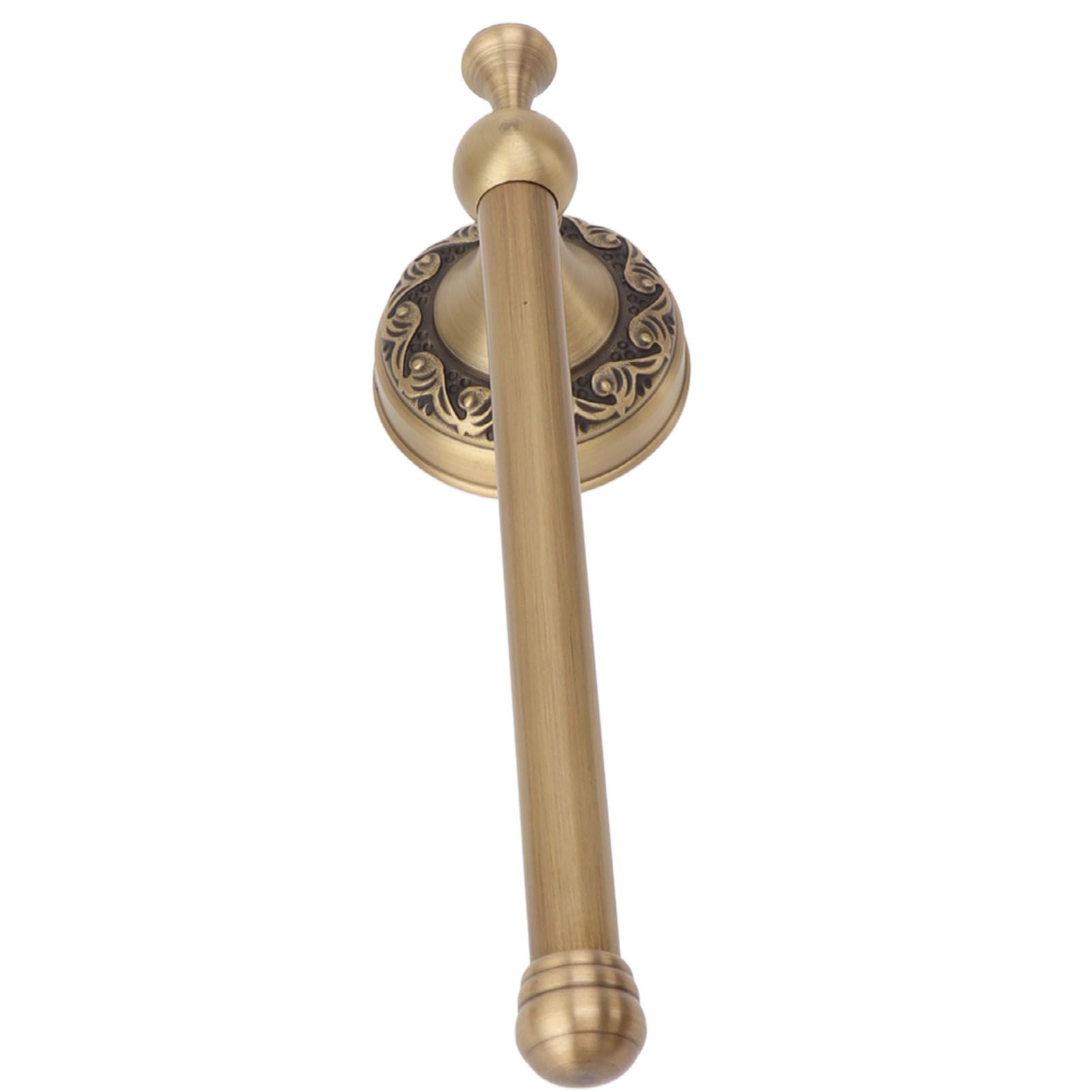 Brass Toilet Paper Holder Antique Vintage Wall Mount Tissue Roll Bar Bathroom Accessories - Image 4