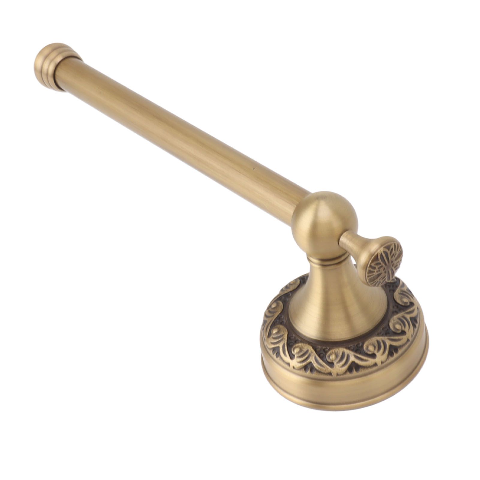 Brass Toilet Paper Holder Antique Vintage Wall Mount Tissue Roll Bar Bathroom Accessories - Image 7