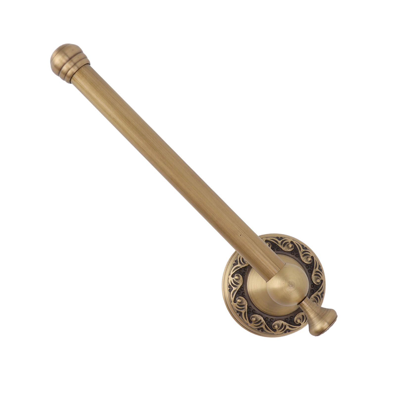 Brass Toilet Paper Holder Antique Vintage Wall Mount Tissue Roll Bar Bathroom Accessories - Image 8