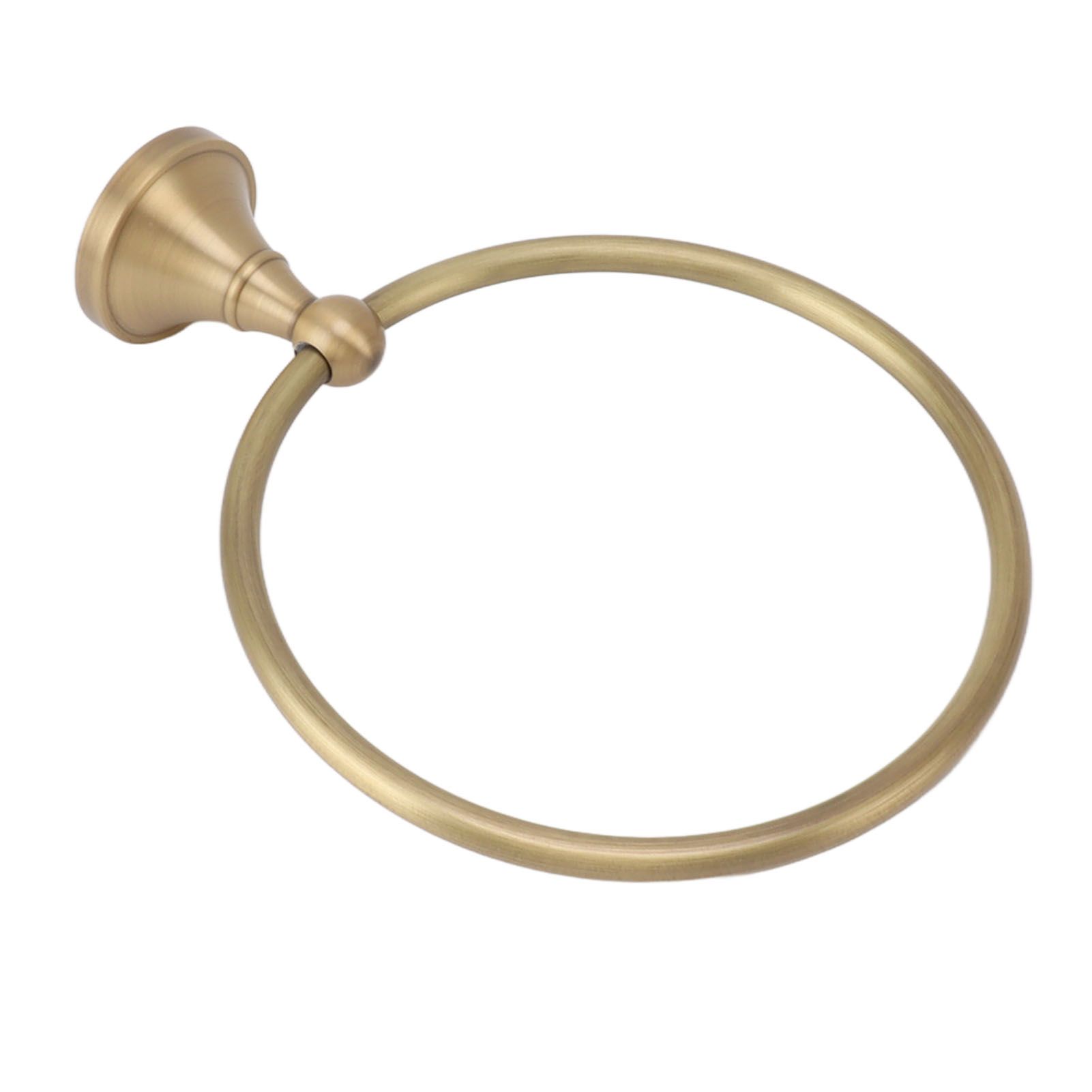 Bath Towel Ring Copper Round Wall Mounted Hand Shower Towel Holder Rack for Bathroom 960830 - Image 7