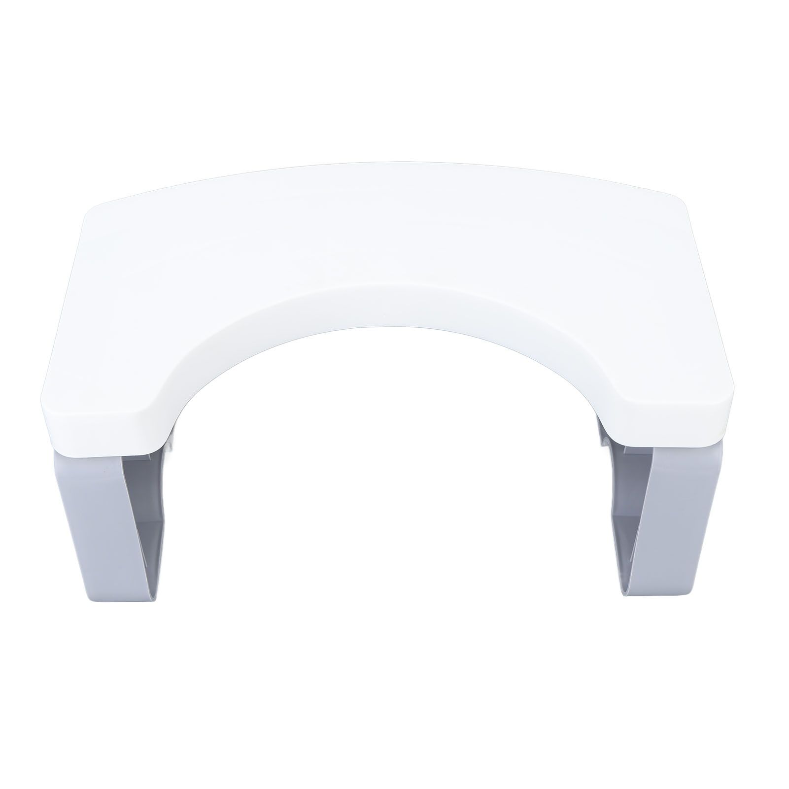 Foldable Toilet Potty Stool PP Portable Squatting Potty Foot Stool for Healthy Gifts Travel White - Image 5