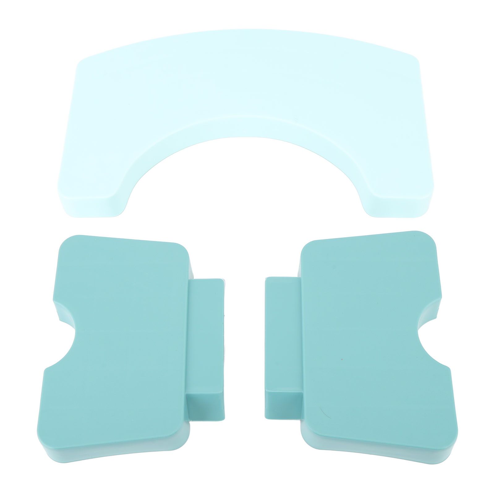 Foldable Toilet Potty Stool PP Portable Squatting Potty Foot Stool for Healthy Gifts Travel Green - Image 1