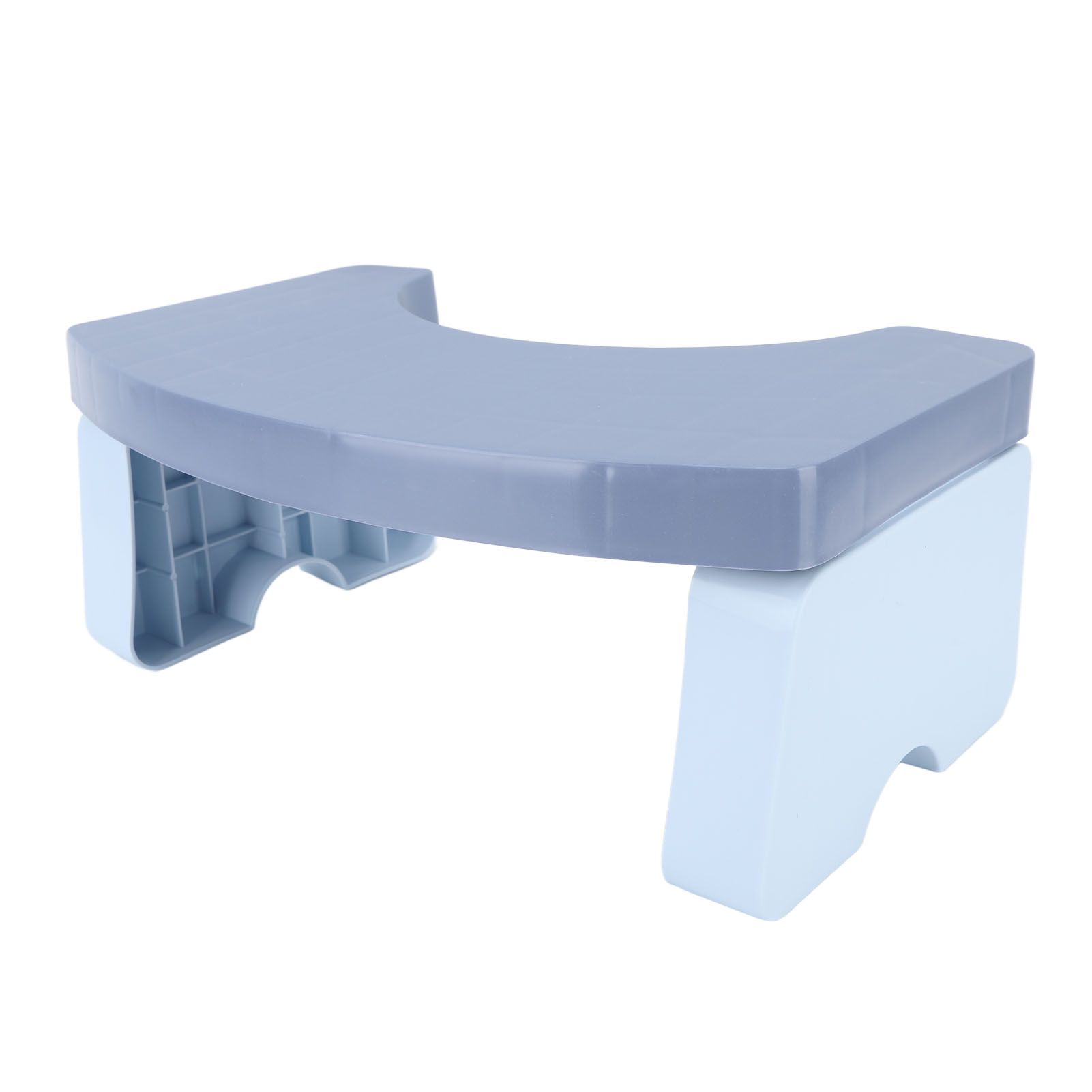Foldable Toilet Potty Stool PP Portable Squatting Potty Foot Stool for Healthy Gifts Travel Blue - Image 4