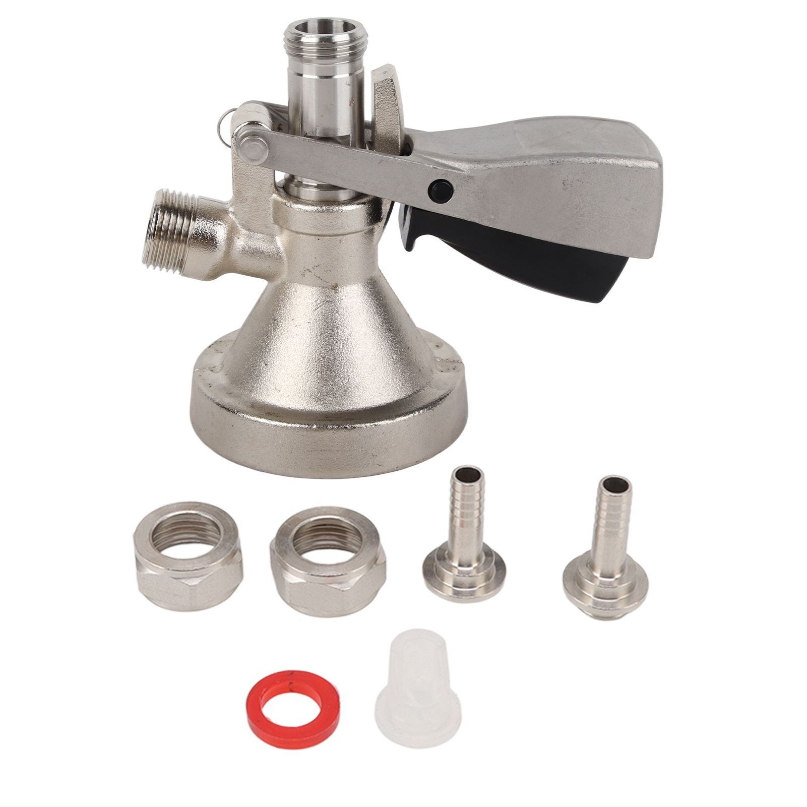 G System Keg Coupler Stainless Steel Probe Brass G Type Home Brewin Beer Keg Tap Dispenser Distributor Coupler - Image 1