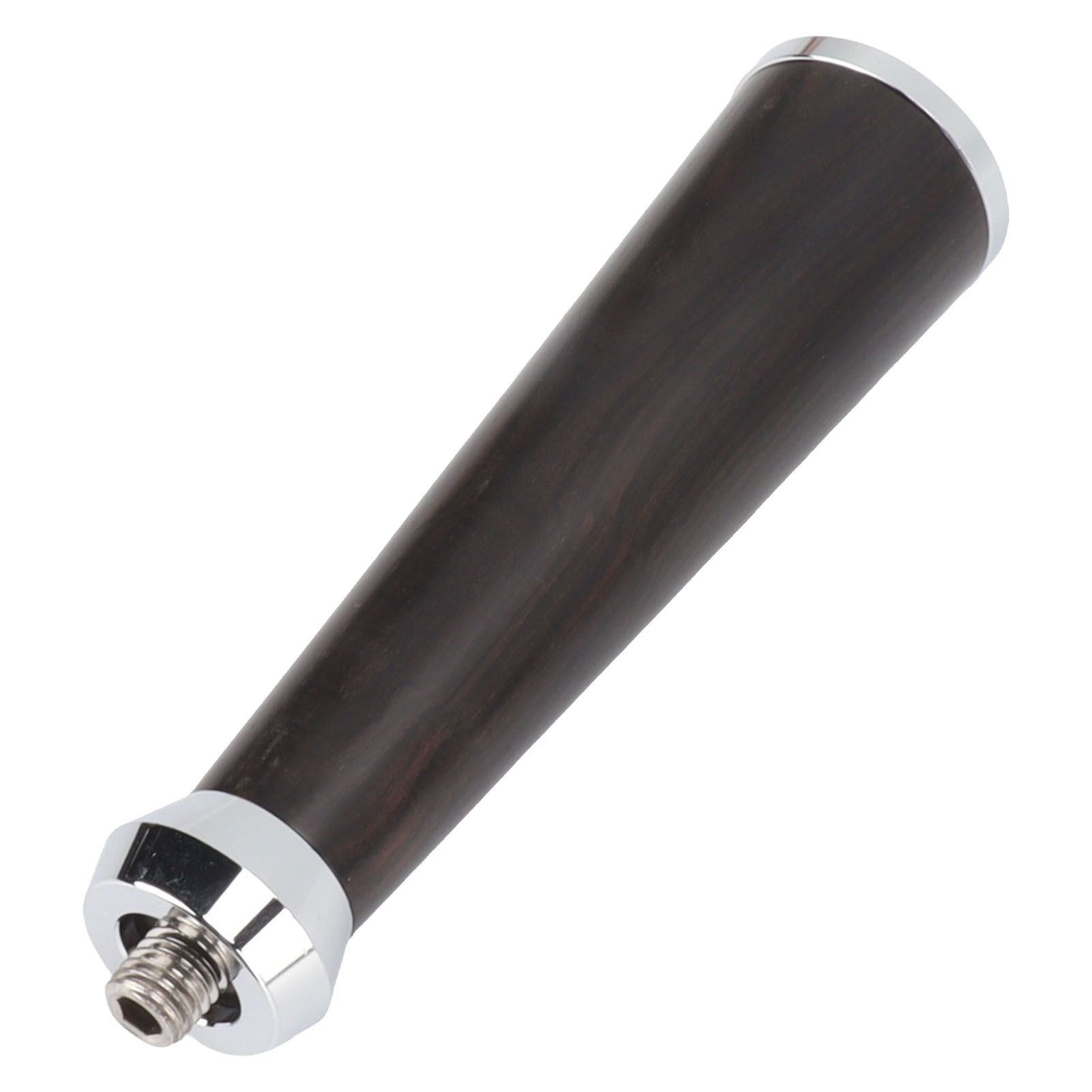 M10 Thread Coffee Filter Handle Replacement Steel Bottom Wooden Coffee Machine Handle with Buckle - Image 5