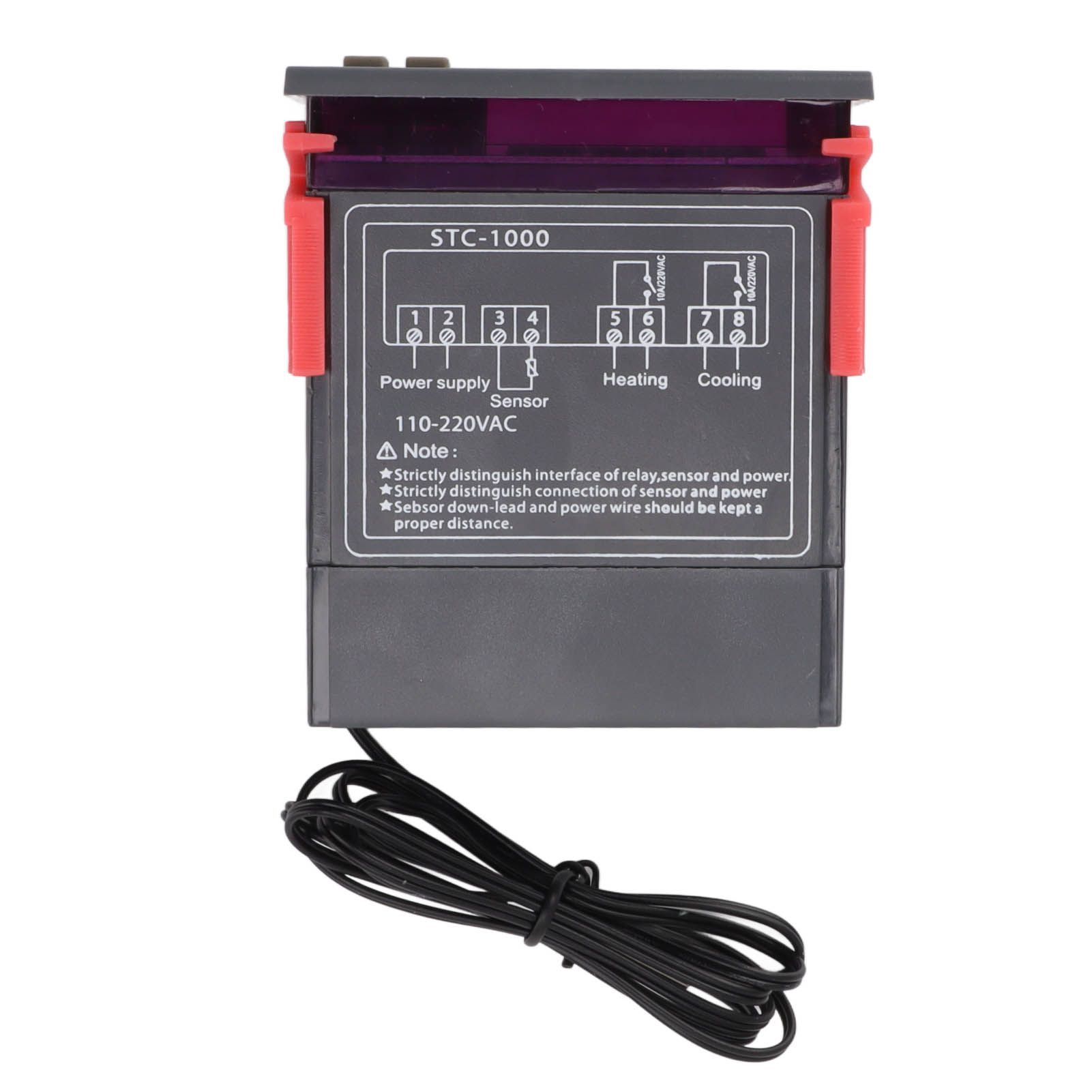 Stc 1000 Thermostat Switch Electronic Digital Display Microcomputer Temperature Controller Switch Aquarium Hatching Thermostat 110V‑220V - Image 7
