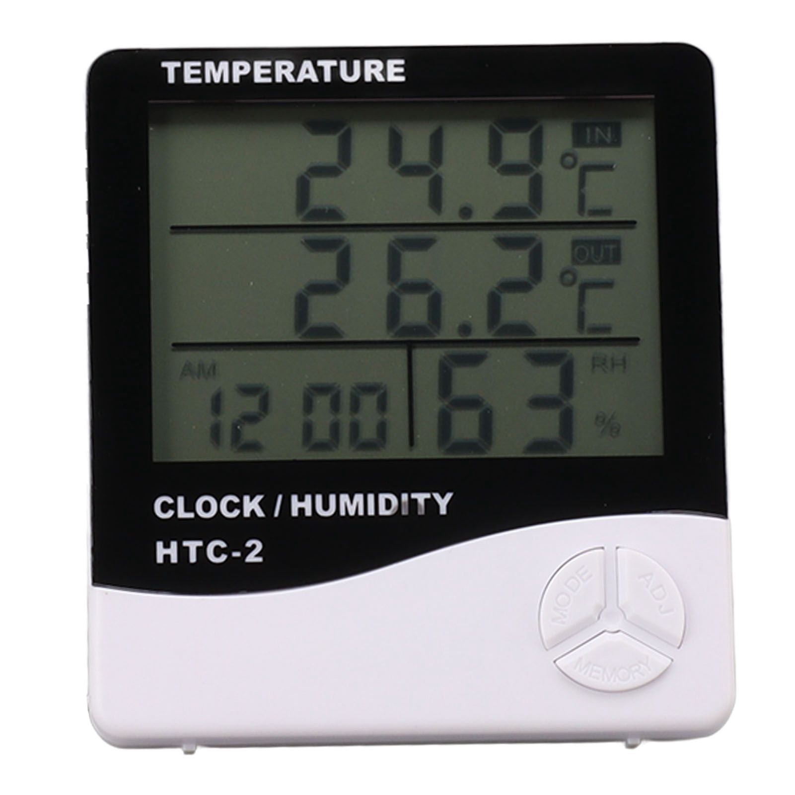 Indoor Outdoor Thermometer High Accuracy Digital Hygrometer Large Screen Display Temperature Humidity Monitor Gauge - Image 2