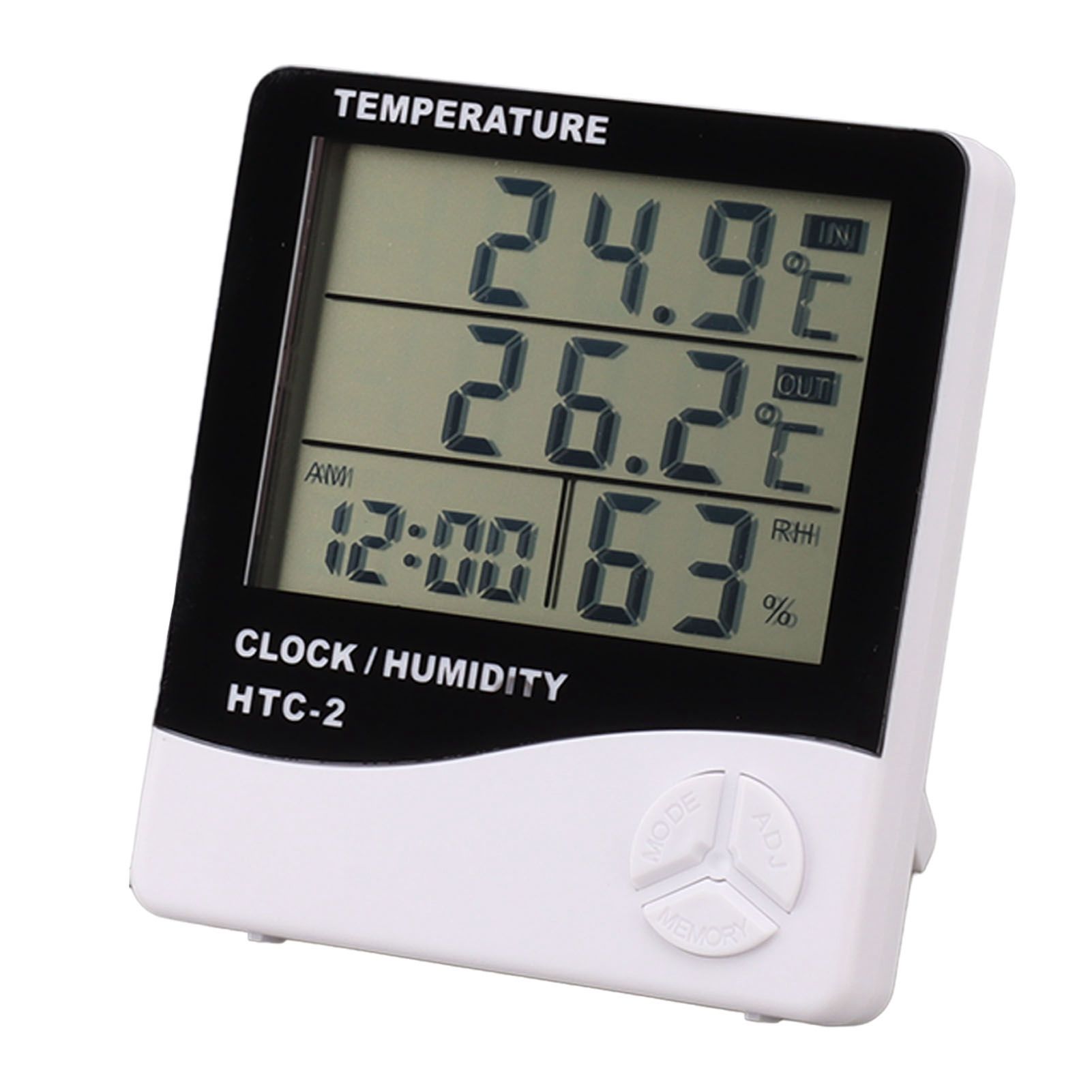 Indoor Outdoor Thermometer High Accuracy Digital Hygrometer Large Screen Display Temperature Humidity Monitor Gauge - Image 7