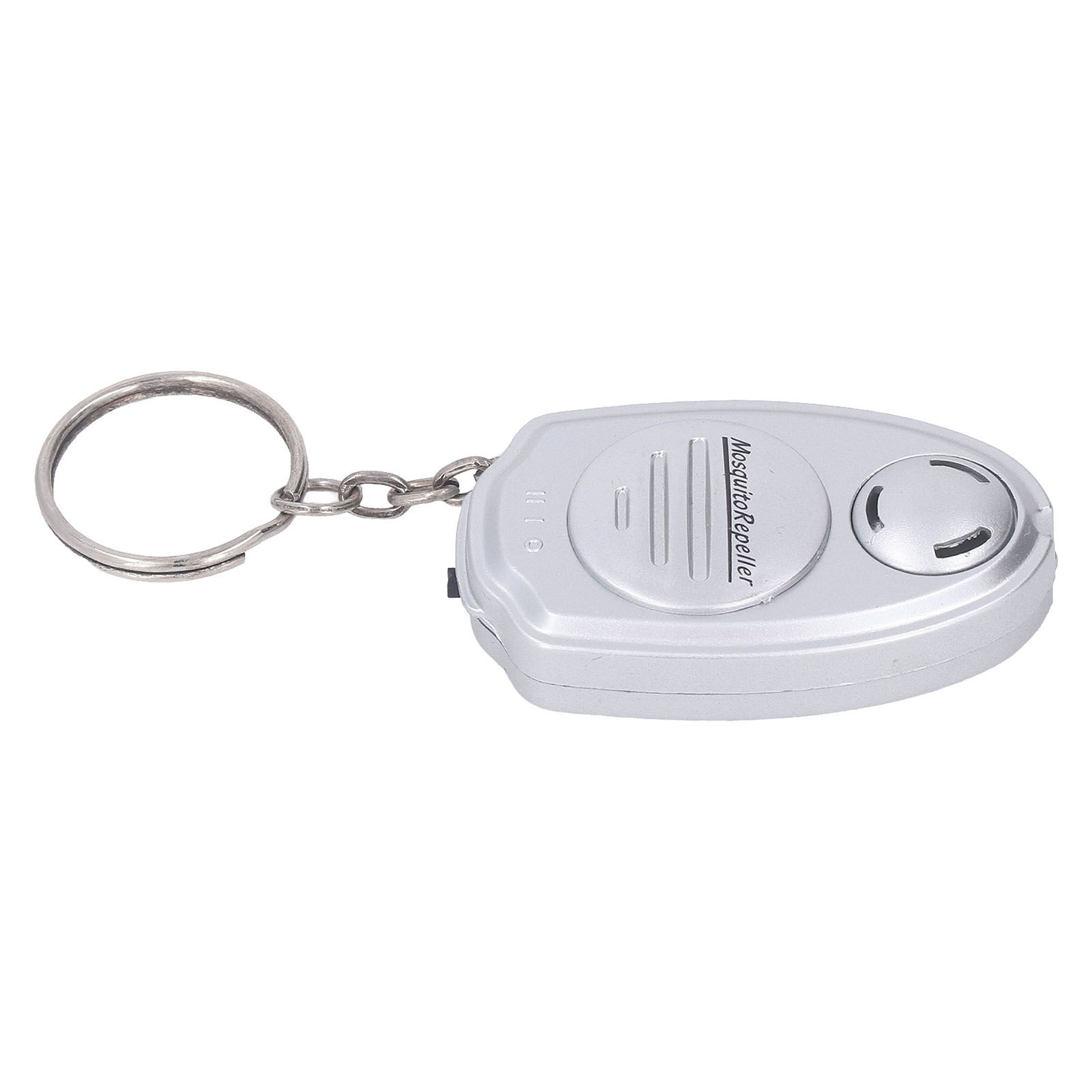 Ultrasonic Mosquito Repeller Mini Safe Radiation Noise Free Silver Electronic Insect Repeller with Keyring - Image 7