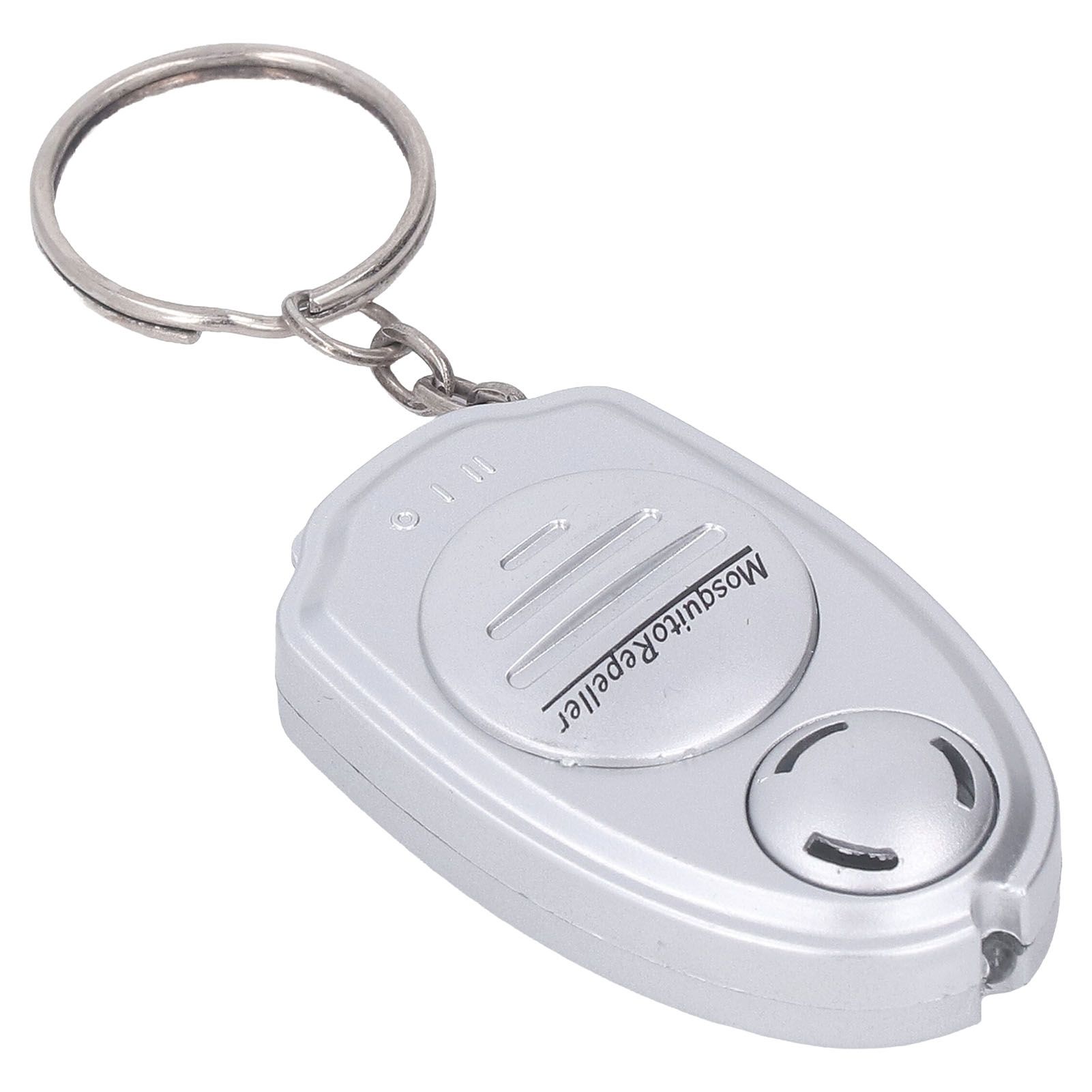 Ultrasonic Mosquito Repeller Mini Safe Radiation Noise Free Silver Electronic Insect Repeller with Keyring - Image 8