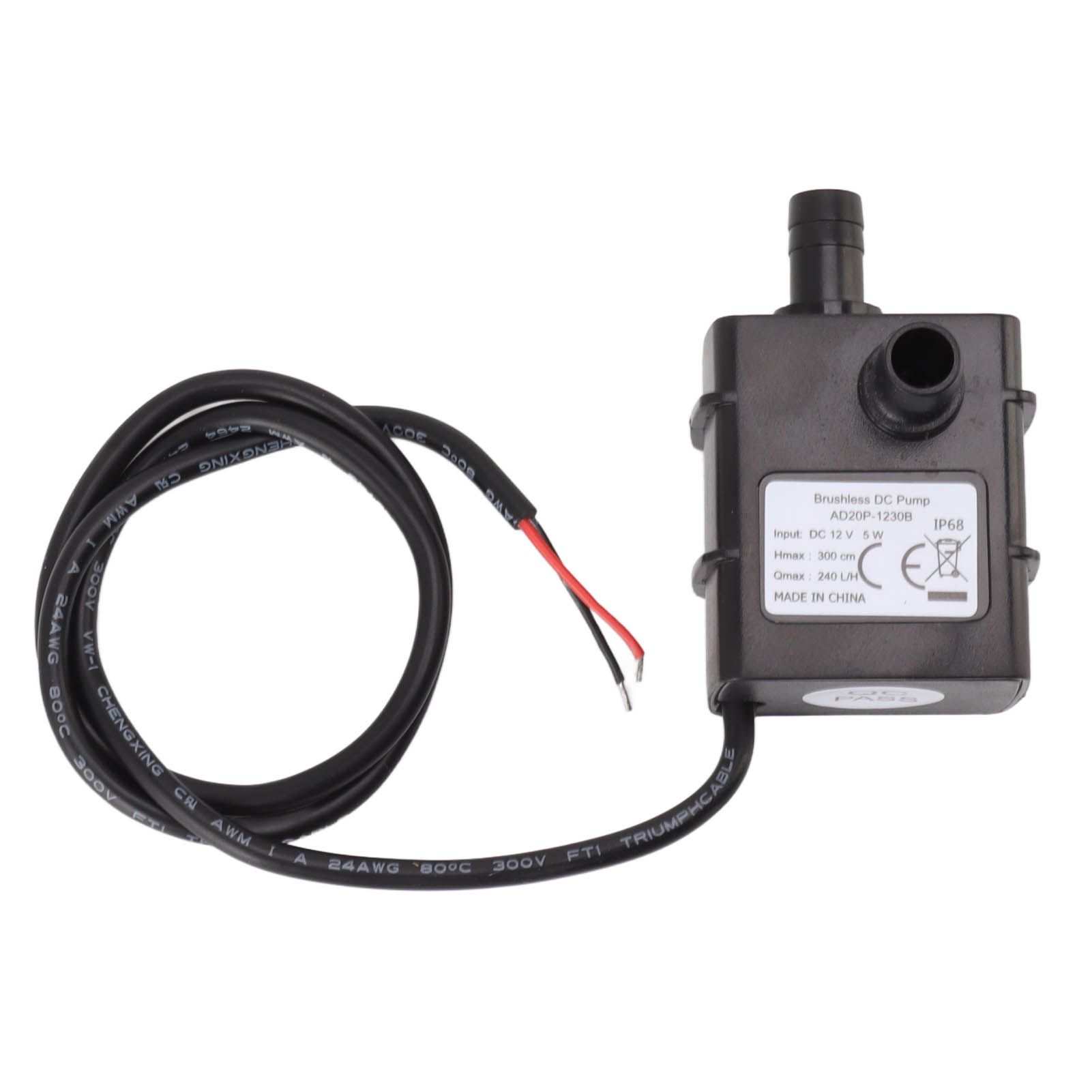 DC 12V Brushless Motor Pump Low Noise Mini Water Cooling Submersible Pump Micro Centrifugal Pump for Landscape Fountains - Image 2