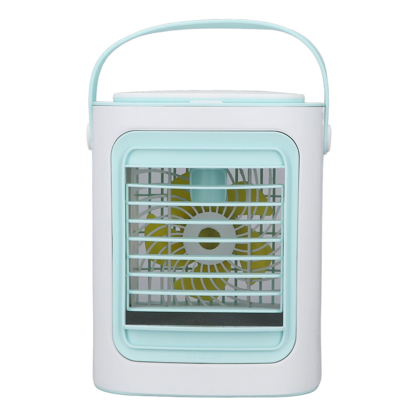 Table Air Cooler Humidification 3 Gear Adjustable Portable Strong Wind USB Port Charging Air Conditioner Fan for Home - Image 4