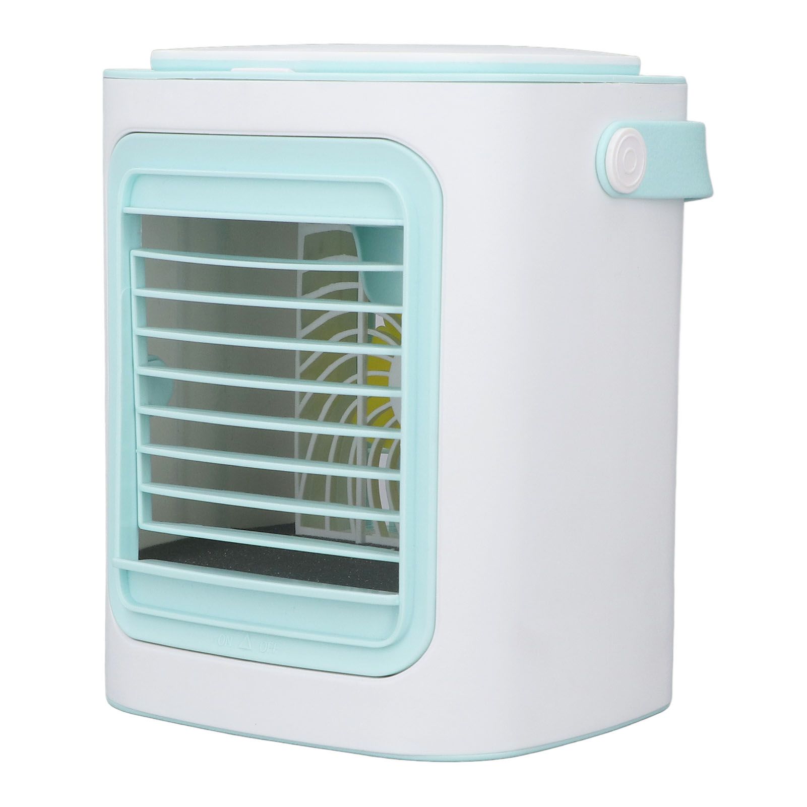 Table Air Cooler Humidification 3 Gear Adjustable Portable Strong Wind USB Port Charging Air Conditioner Fan for Home - Image 5