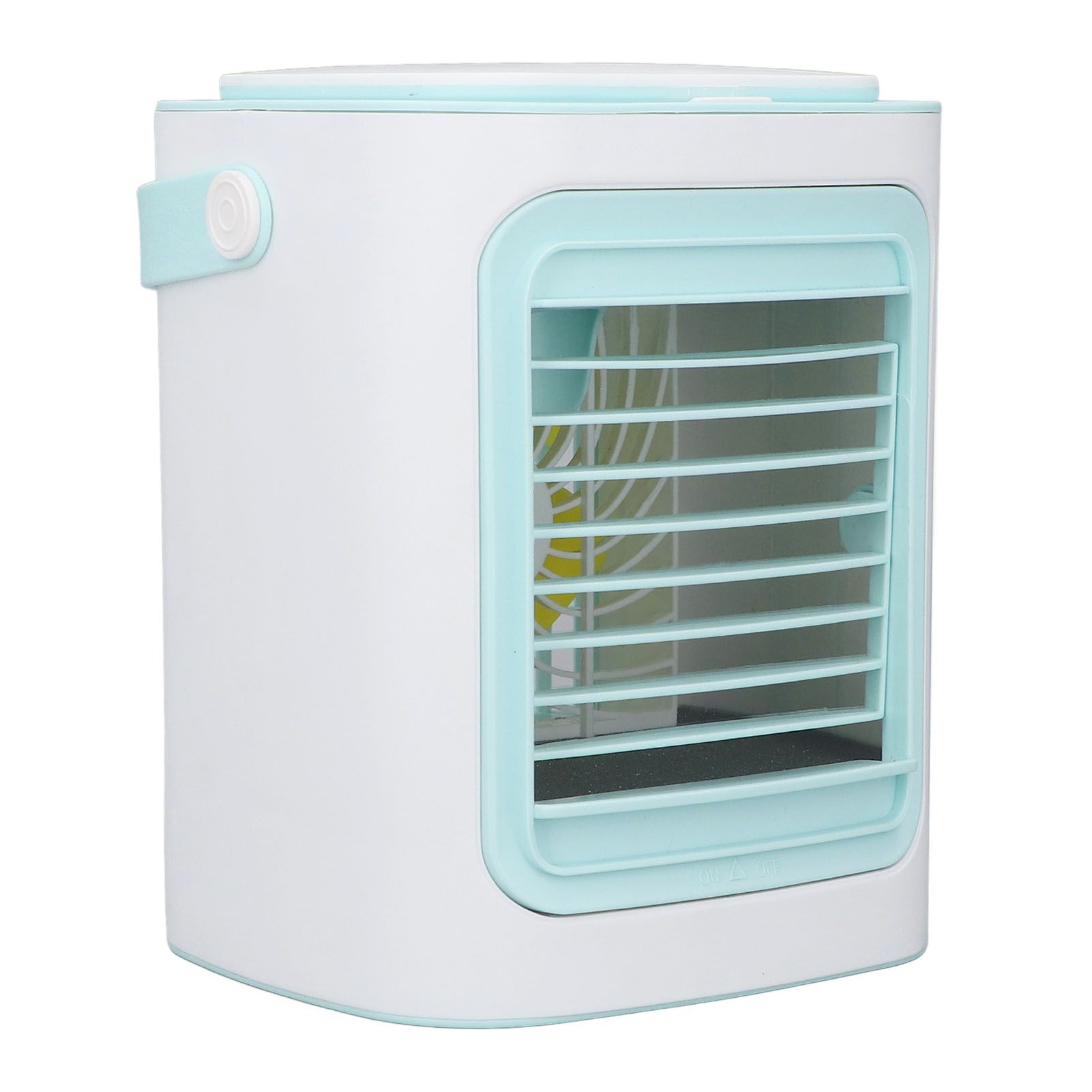 Table Air Cooler Humidification 3 Gear Adjustable Portable Strong Wind USB Port Charging Air Conditioner Fan for Home - Image 6