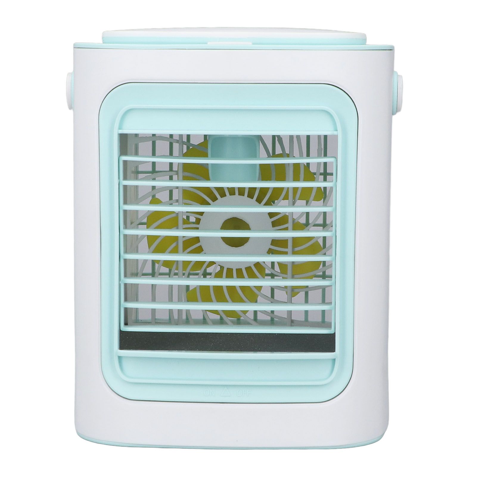 Table Air Cooler Humidification 3 Gear Adjustable Portable Strong Wind USB Port Charging Air Conditioner Fan for Home - Image 7