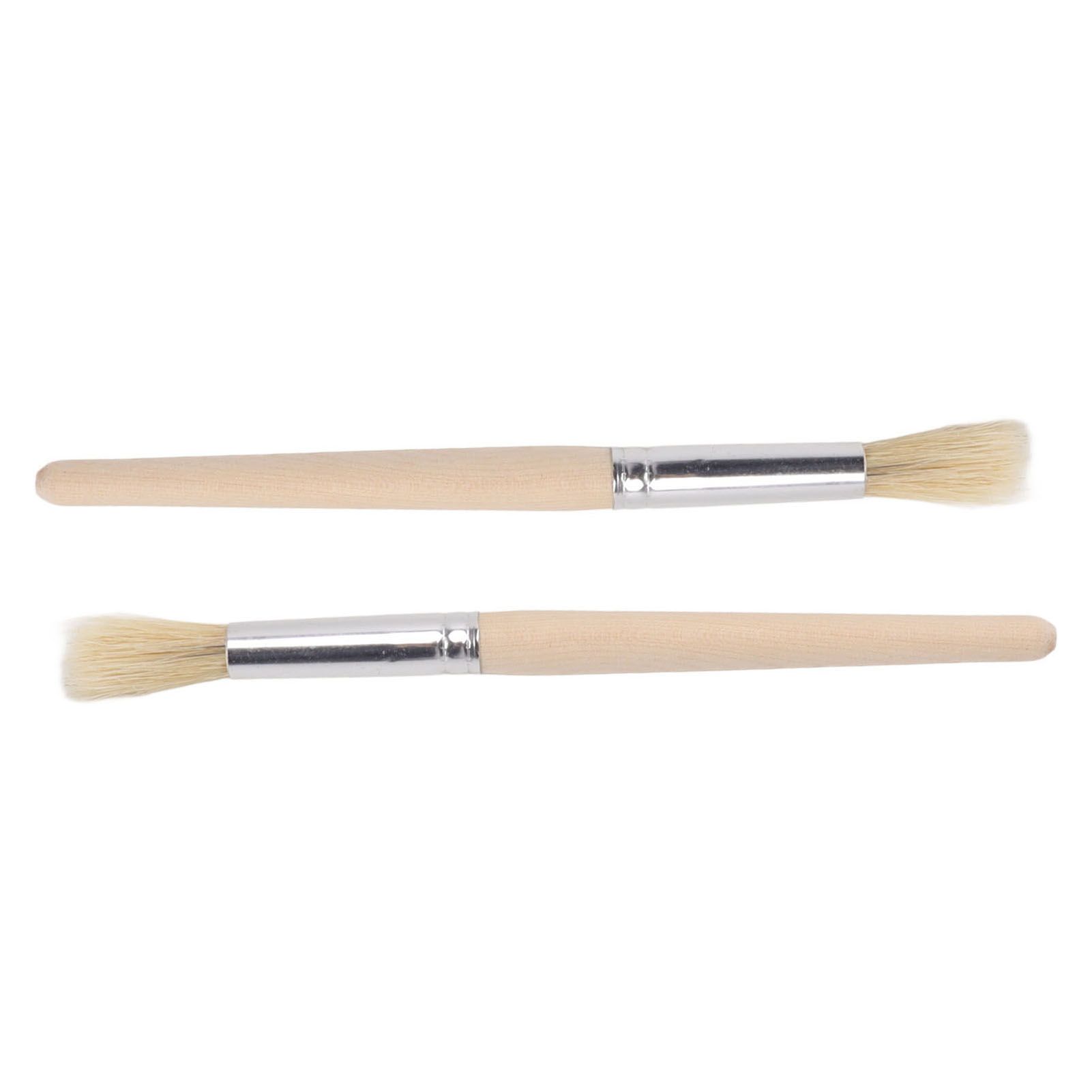 2Pcs Coffee Machine Cleaning Brush Wood Handle Coffee Grinder Cleaning Brush Cleaner Tool for Cafe Home Kitchen - Image 7