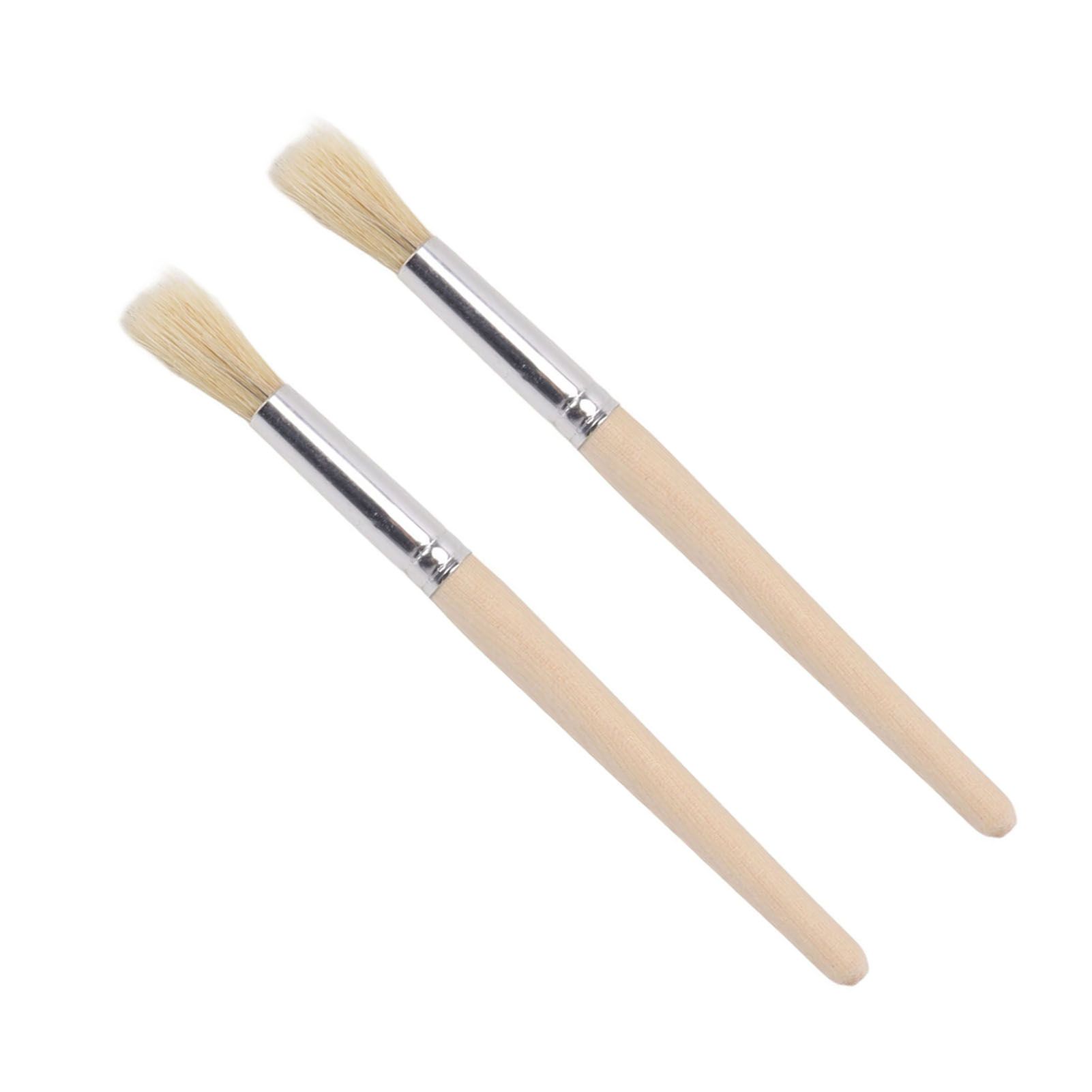 2Pcs Coffee Machine Cleaning Brush Wood Handle Coffee Grinder Cleaning Brush Cleaner Tool for Cafe Home Kitchen - Image 8