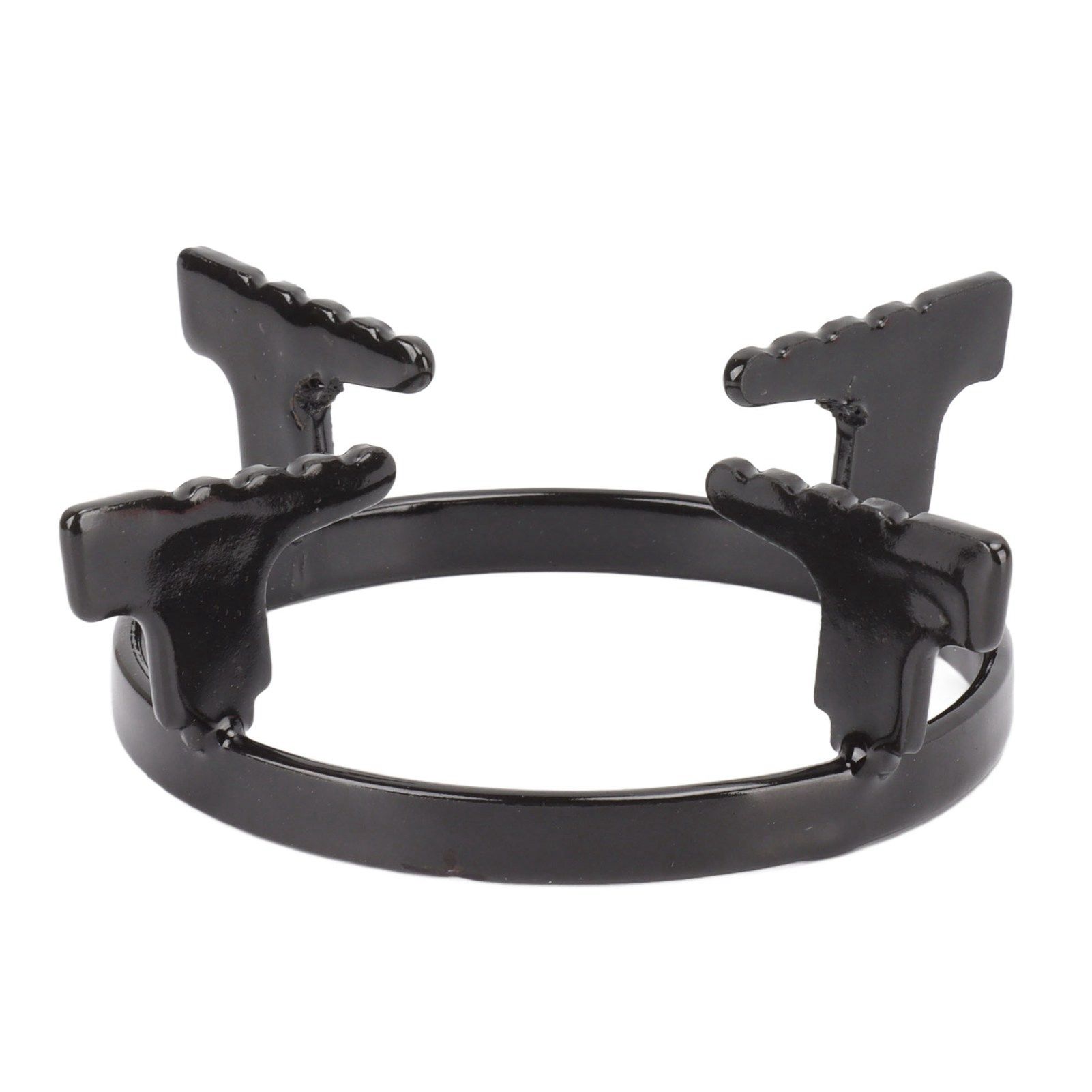 Cast Iron Wok Rack Rust Prevention Portable Gas Stove Rack Wok Stand for Kitchen - Image 1