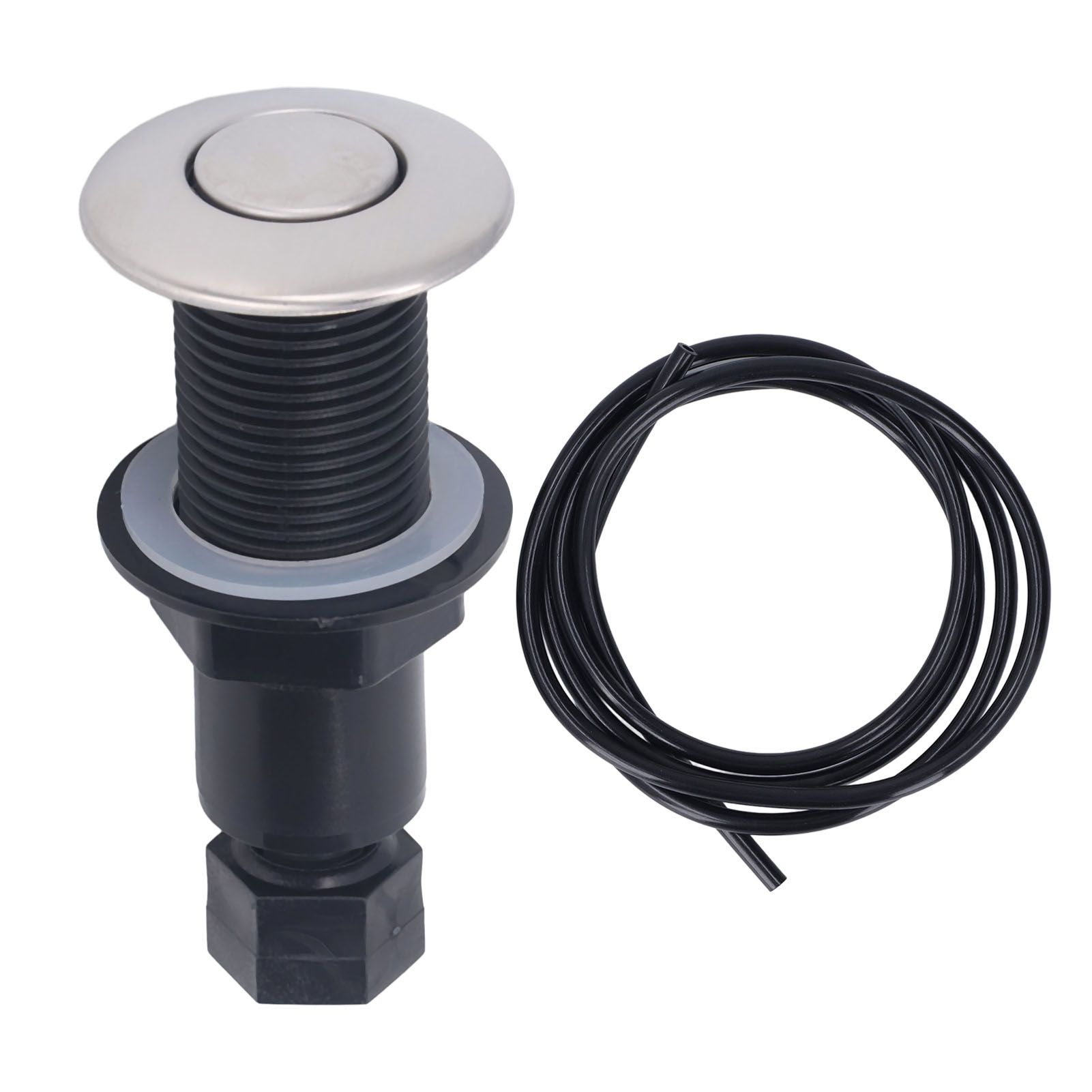 Garbage Disposal Air Switch Stainless Steel Switch Replacement for Electric Water Heater Massage Bathtub - Image 1