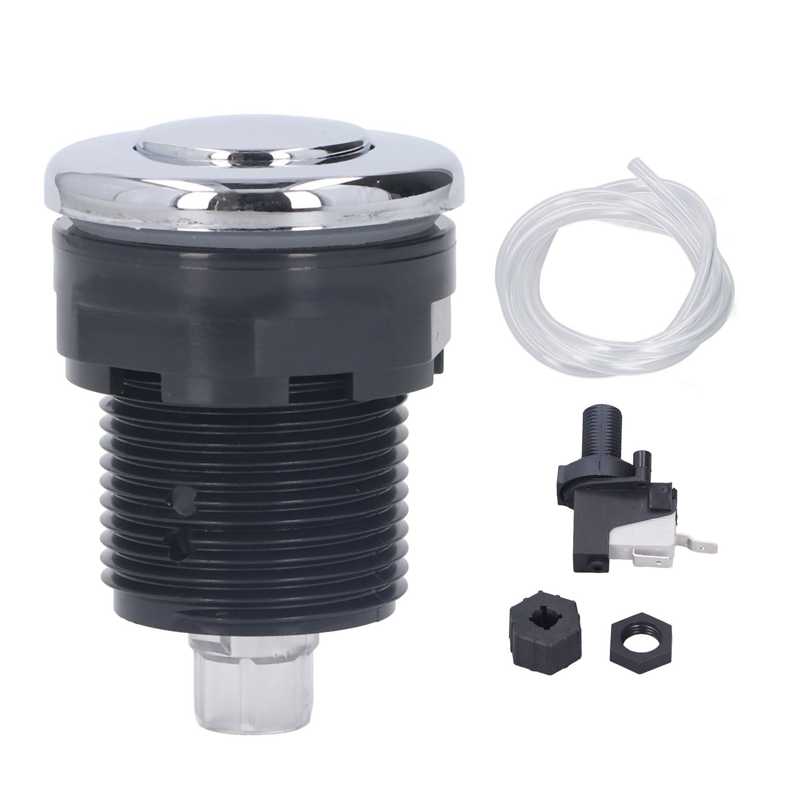 Garbage Disposal Air Switch Stainless Steel Head Flexible Spa Bathtub Air Switch 125‑250V 34 Button - Image 1