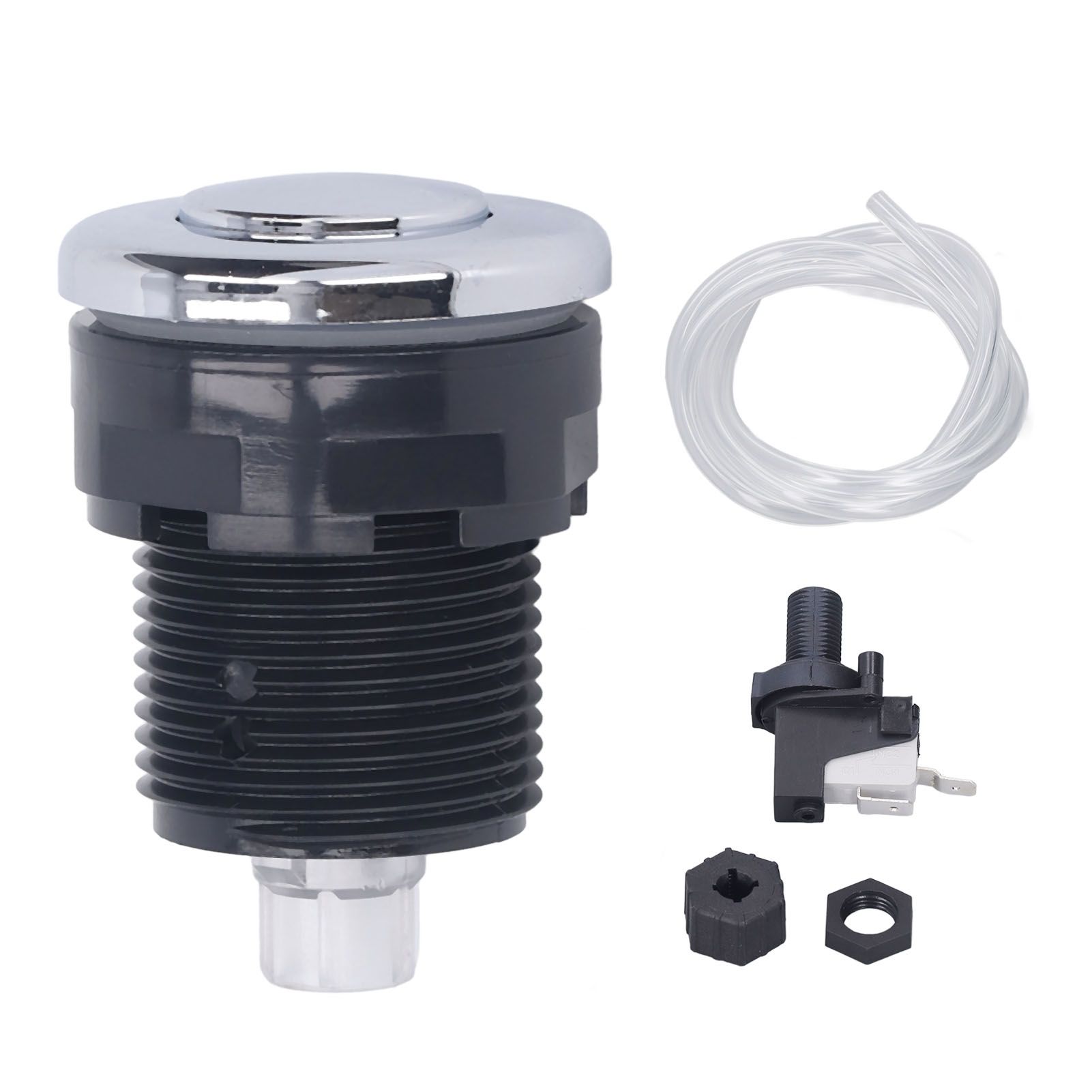 Garbage Disposal Air Switch Stainless Steel Head Flexible Spa Bathtub Air Switch 125‑250V 34 Button - Image 2