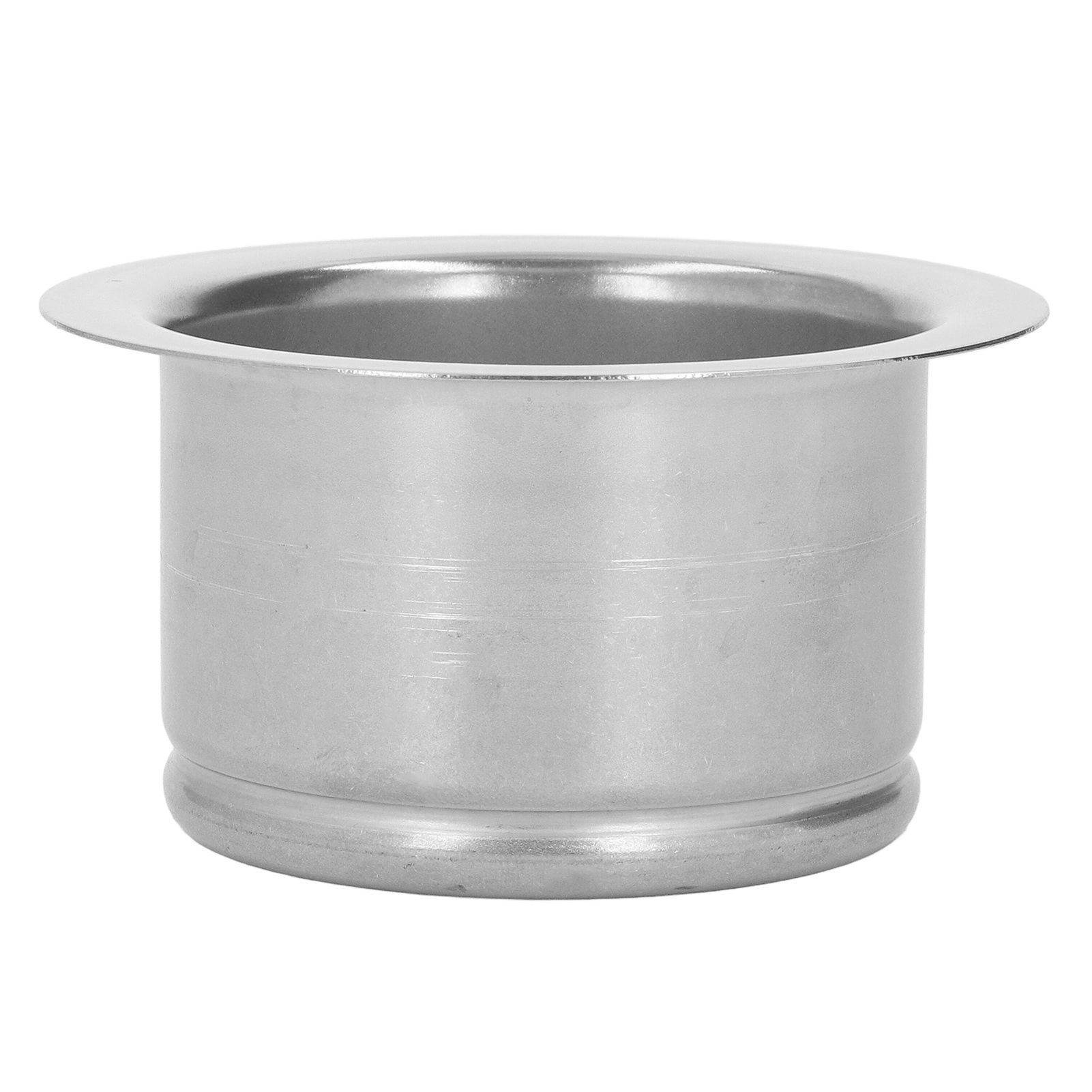 114mm Extended Sink Flange Stainless Steel Deep Garbage Disposal Flange Kitchen Sink Flange Replacement Accessories - Image 1