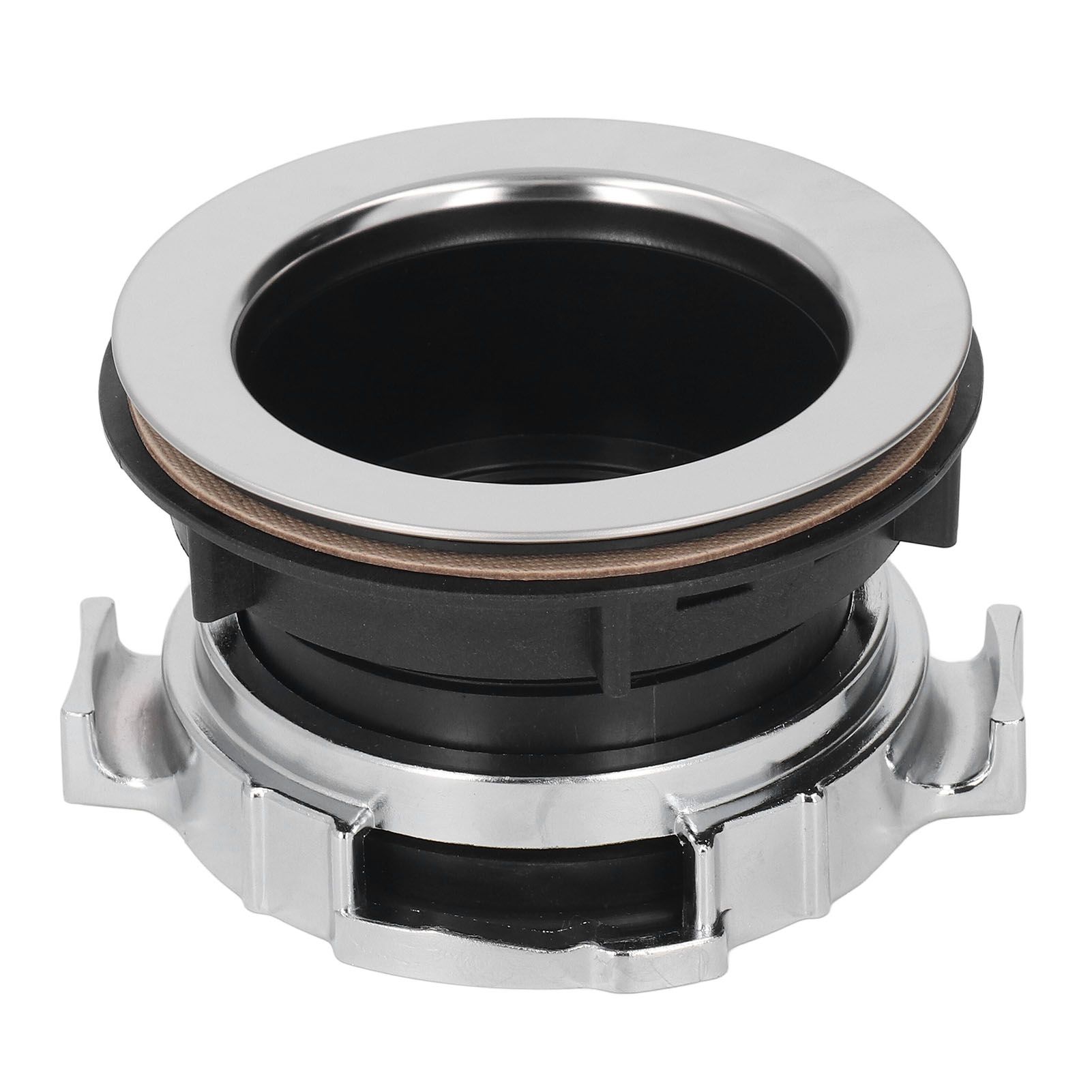 114mm Garbage Disposal Sink Flange Kit with Splash Guard Stainless Steel Food Waste Disposer Mount Replacement Accessory - Image 1