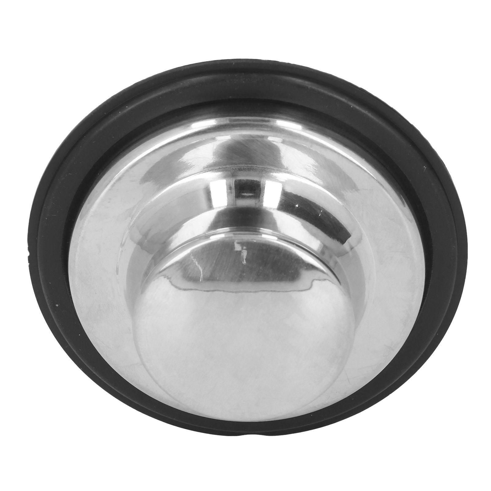 Kitchen Sink Stopper Brushed Stainless Steel Garbage Disposal Stopper Rubber Sealing Ring Sink Plug Cover 86mm OD - Image 3