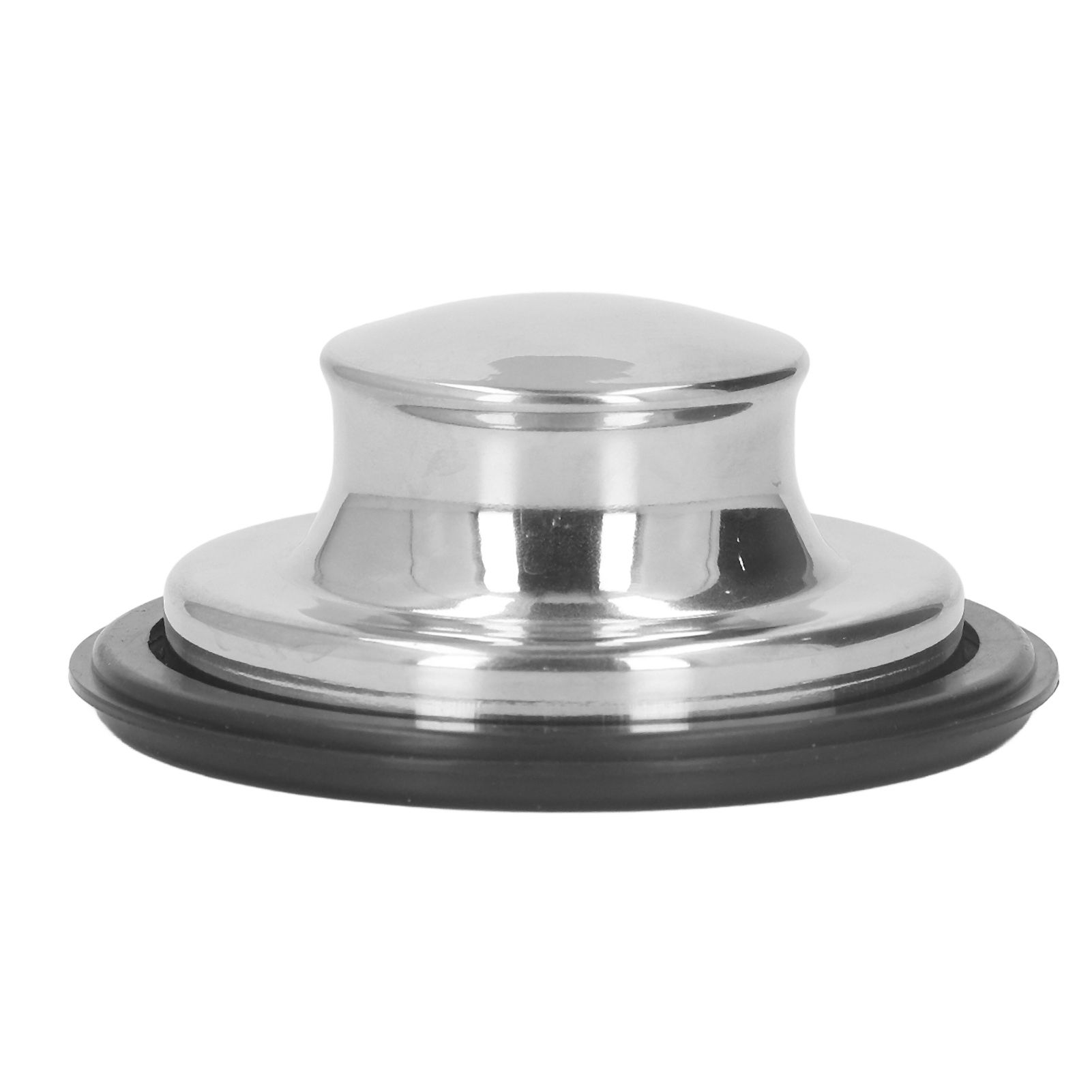 Kitchen Sink Stopper Brushed Stainless Steel Garbage Disposal Stopper Rubber Sealing Ring Sink Plug Cover 86mm OD - Image 4