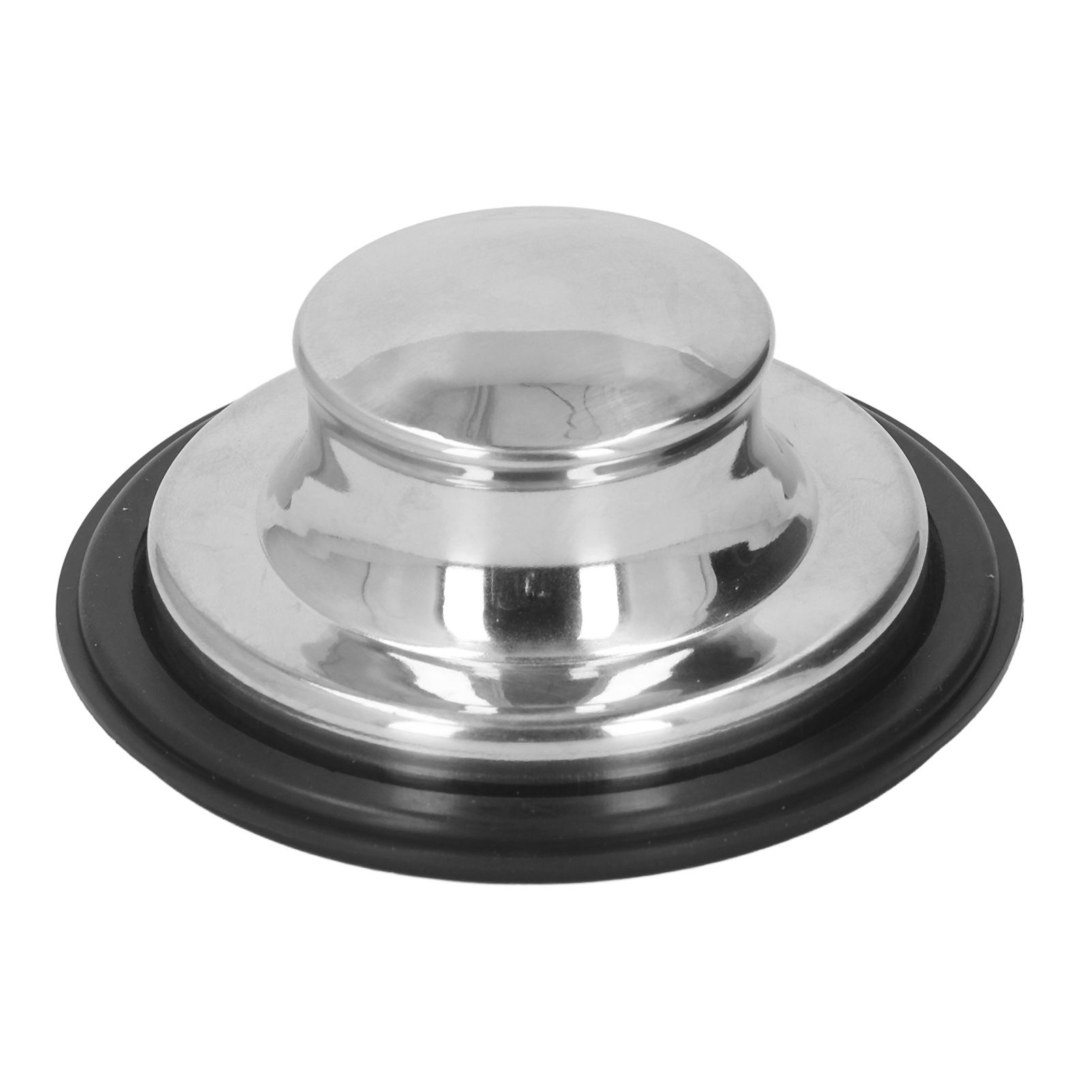 Kitchen Sink Stopper Brushed Stainless Steel Garbage Disposal Stopper Rubber Sealing Ring Sink Plug Cover 86mm OD - Image 5