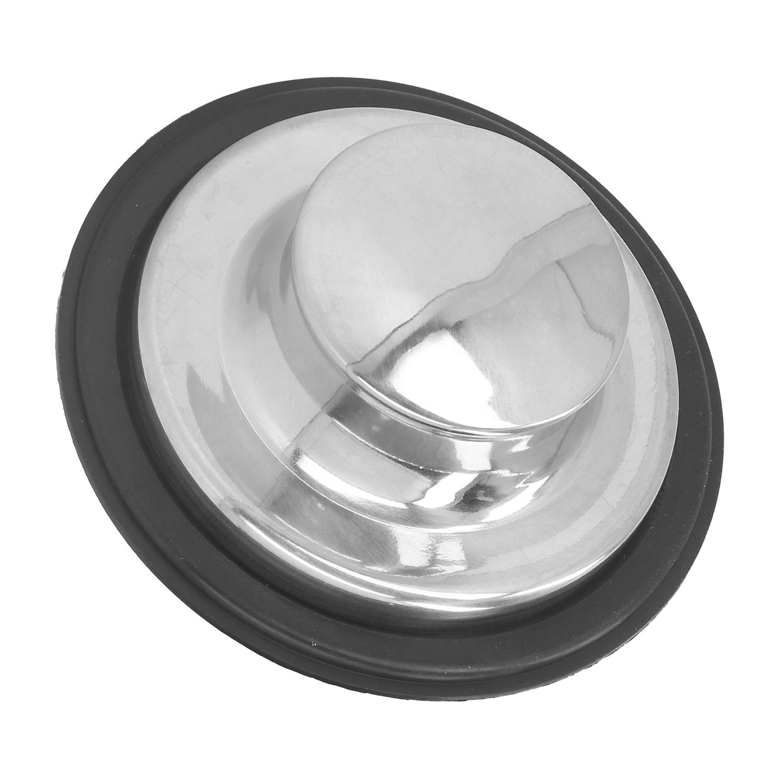 Kitchen Sink Stopper Brushed Stainless Steel Garbage Disposal Stopper Rubber Sealing Ring Sink Plug Cover 86mm OD - Image 6