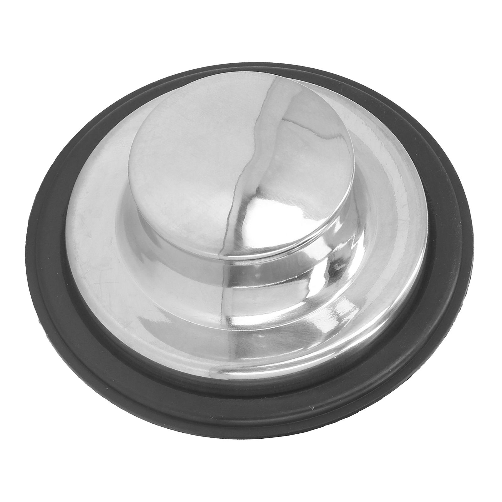 Kitchen Sink Stopper Brushed Stainless Steel Garbage Disposal Stopper Rubber Sealing Ring Sink Plug Cover 86mm OD - Image 7