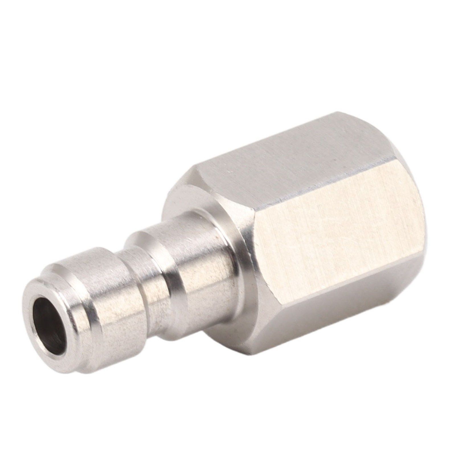 1/8 Inch Bspp Female Thread Fitting 304 Stainless Steel Female Straight Coupling Adapter for CO2 Cylinder Inflatable Attachment - Image 3