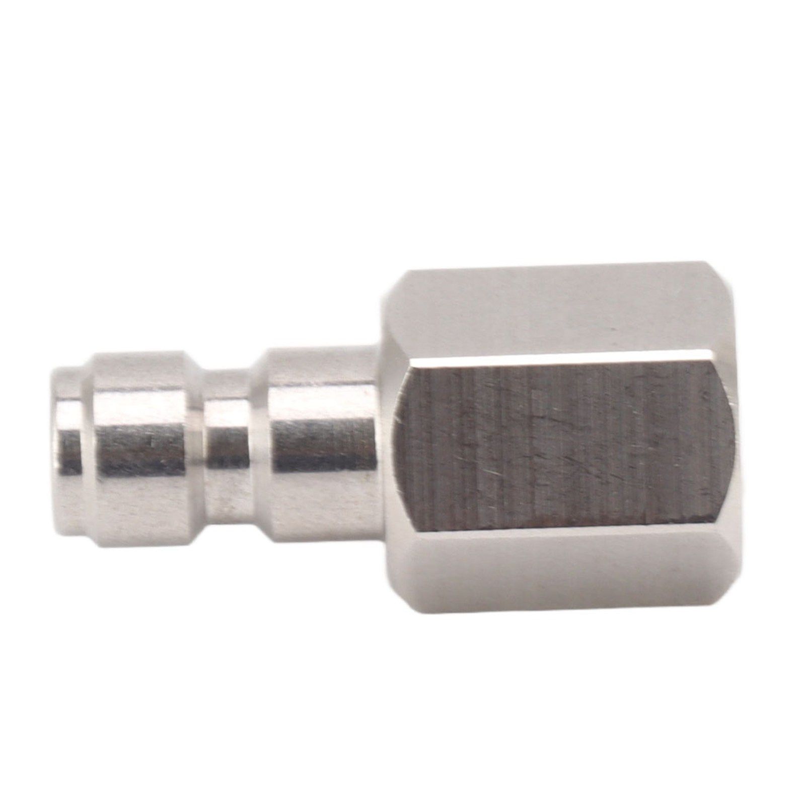 1/8 Inch Bspp Female Thread Fitting 304 Stainless Steel Female Straight Coupling Adapter for CO2 Cylinder Inflatable Attachment - Image 4