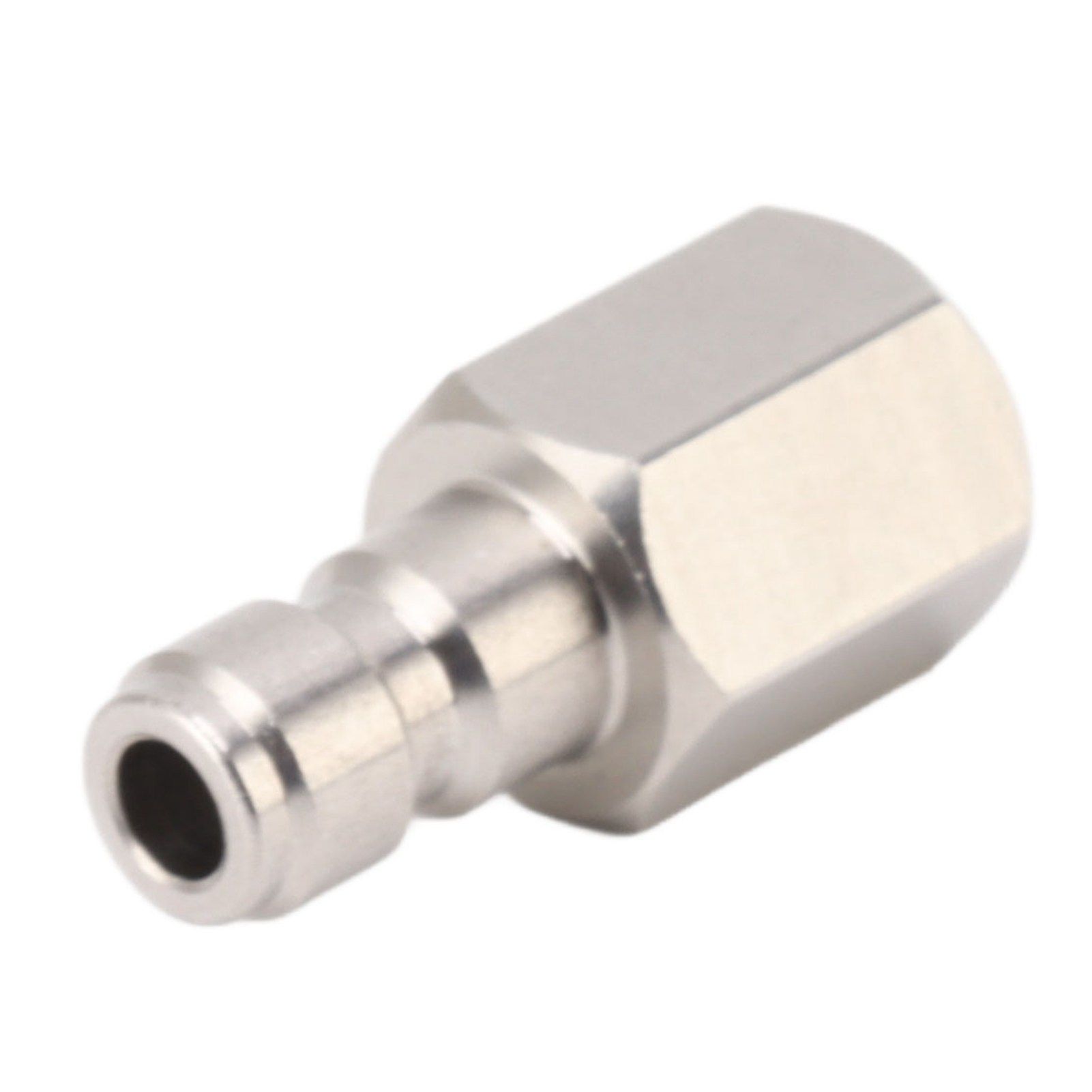 1/8 Inch Bspp Female Thread Fitting 304 Stainless Steel Female Straight Coupling Adapter for CO2 Cylinder Inflatable Attachment - Image 5
